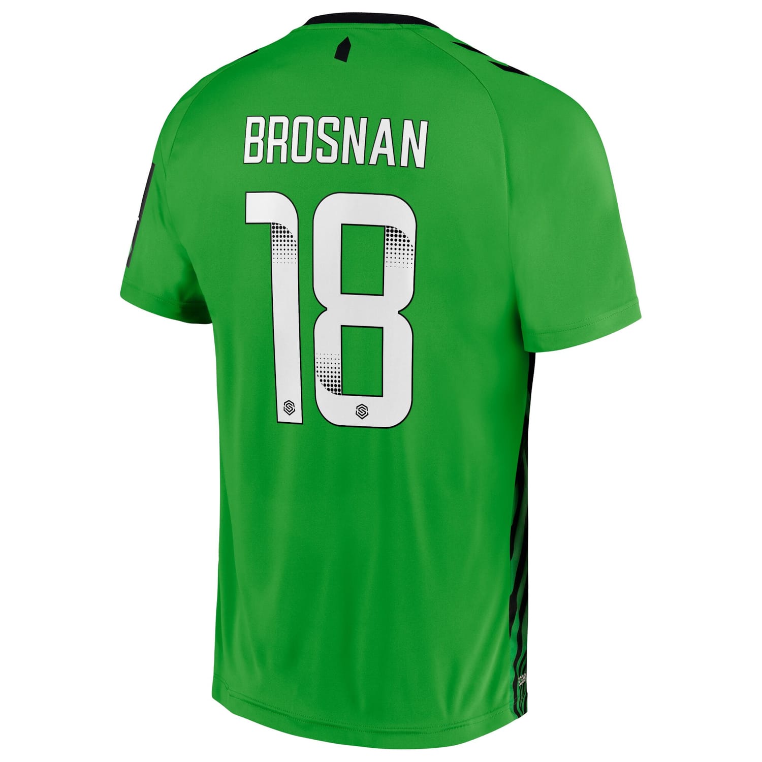 Premier League Everton Home Goalkeeper WSL Jersey Shirt 2022-23 player Brosnan 18 printing for Men