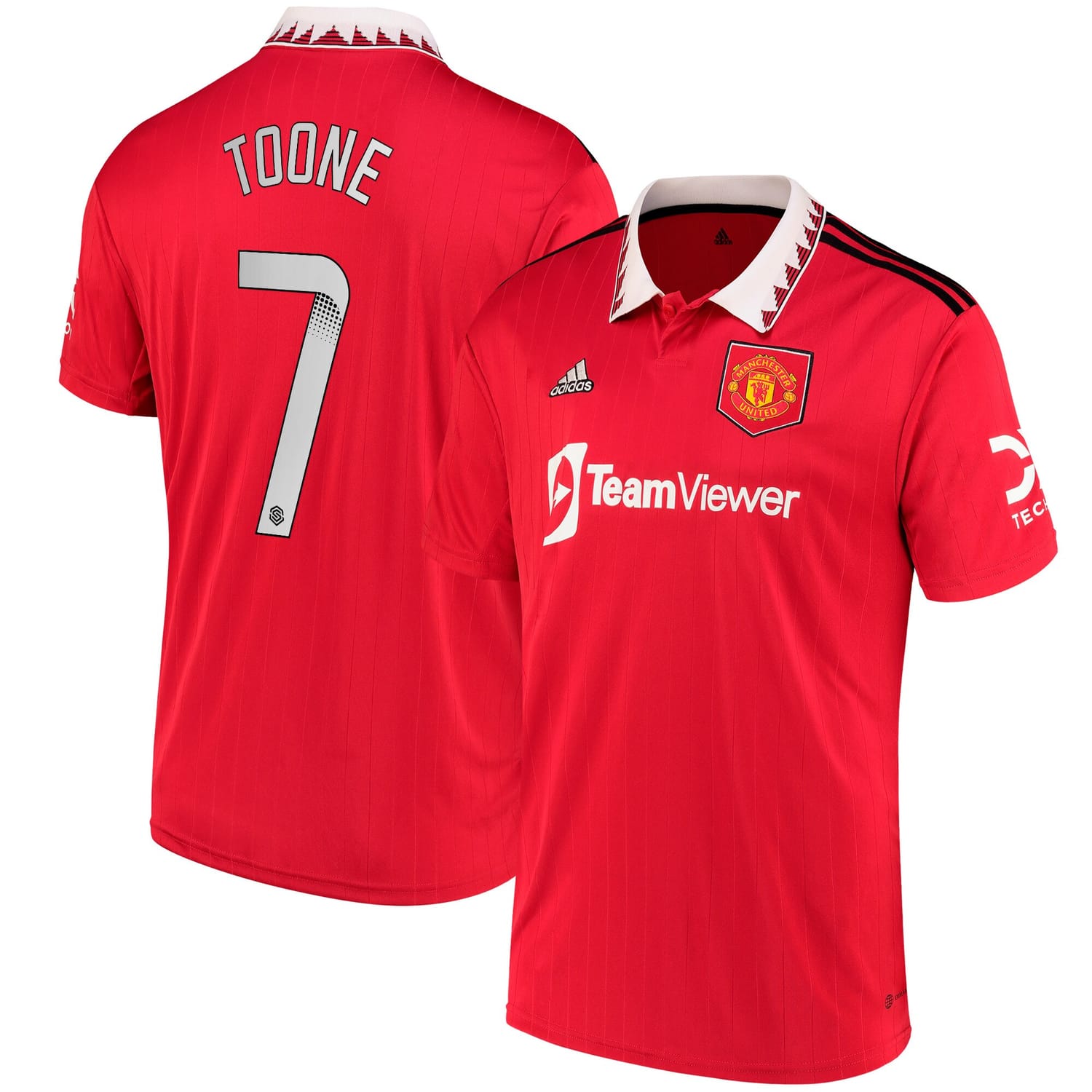 Premier League Manchester United Home WSL Jersey Shirt 2022-23 player Ella Toone 7 printing for Men