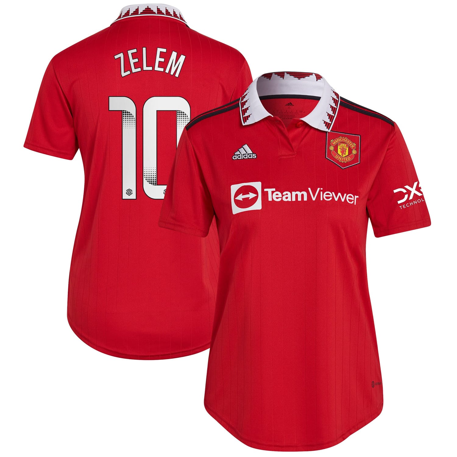 Premier League Manchester United Home WSL Jersey Shirt 2022-23 player Katie Zelem 10 printing for Women