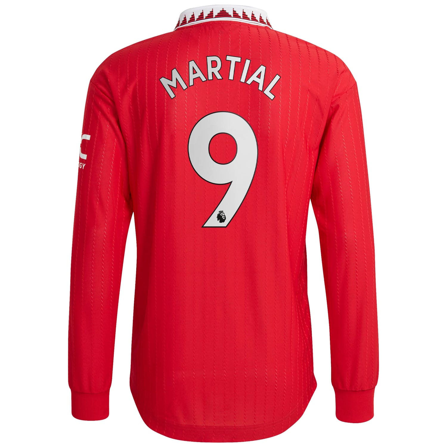 Premier League Manchester United Home Authentic Jersey Shirt Long Sleeve 2022-23 player Anthony Martial 9 printing for Men