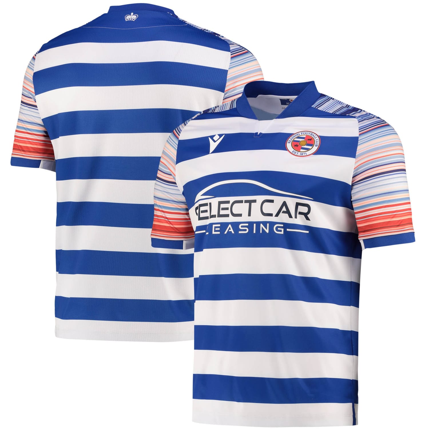 EFL League One Reading Home Jersey Shirt 2022-23 player Outsize printing for Men