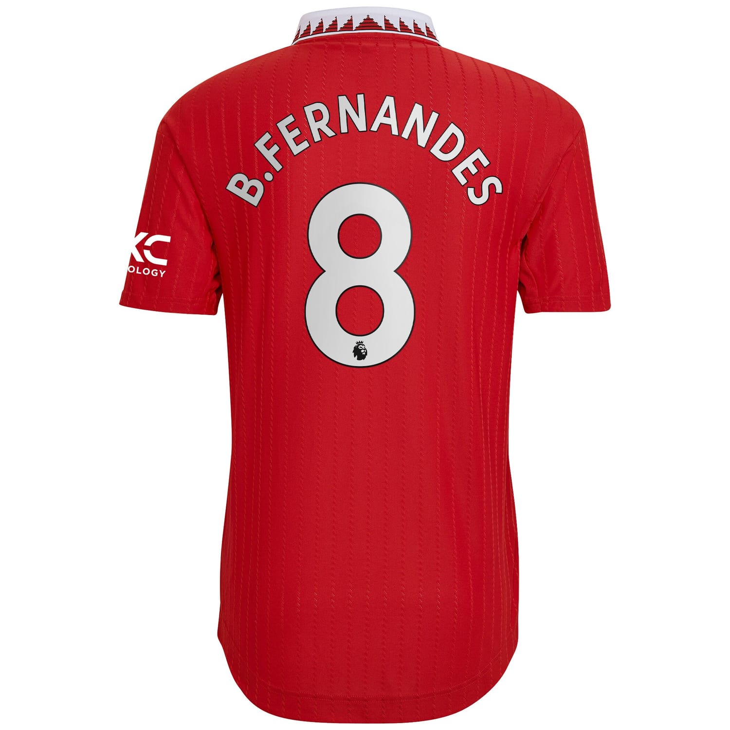 Premier League Manchester United Home Authentic Jersey Shirt 2022-23 player Bruno Fernandes 8 printing for Men