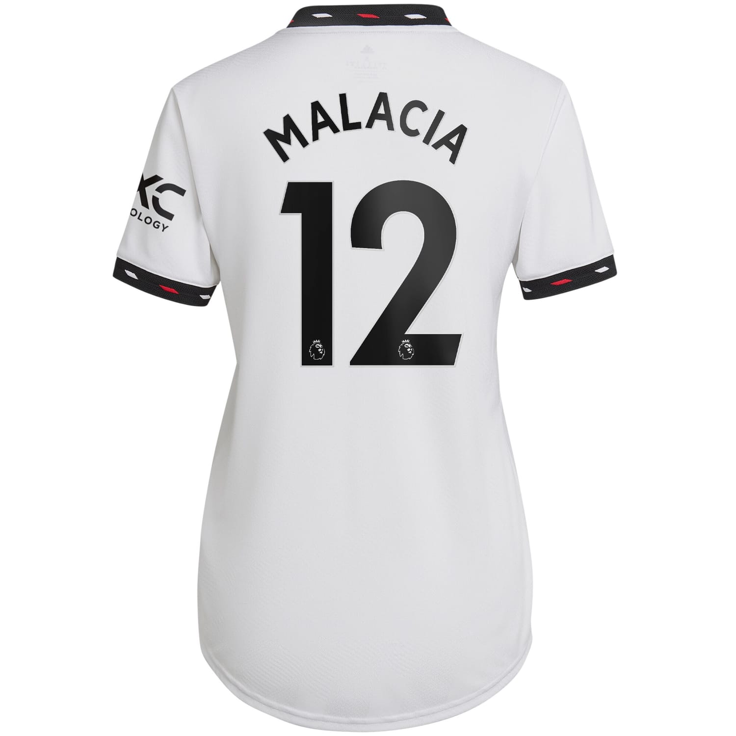 Premier League Manchester United Away Authentic Jersey Shirt 2022-23 player Tyrell Malacia 12 printing for Women