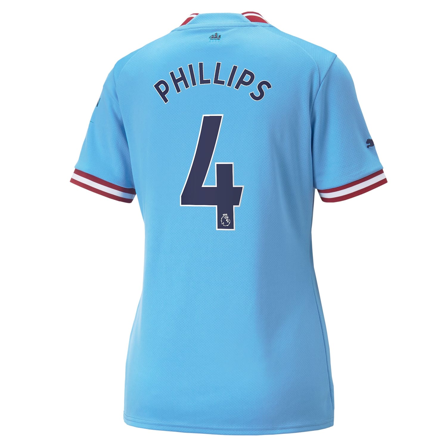 Premier League Manchester City Home Jersey Shirt 2022-23 player Kalvin Phillips 4 printing for Women