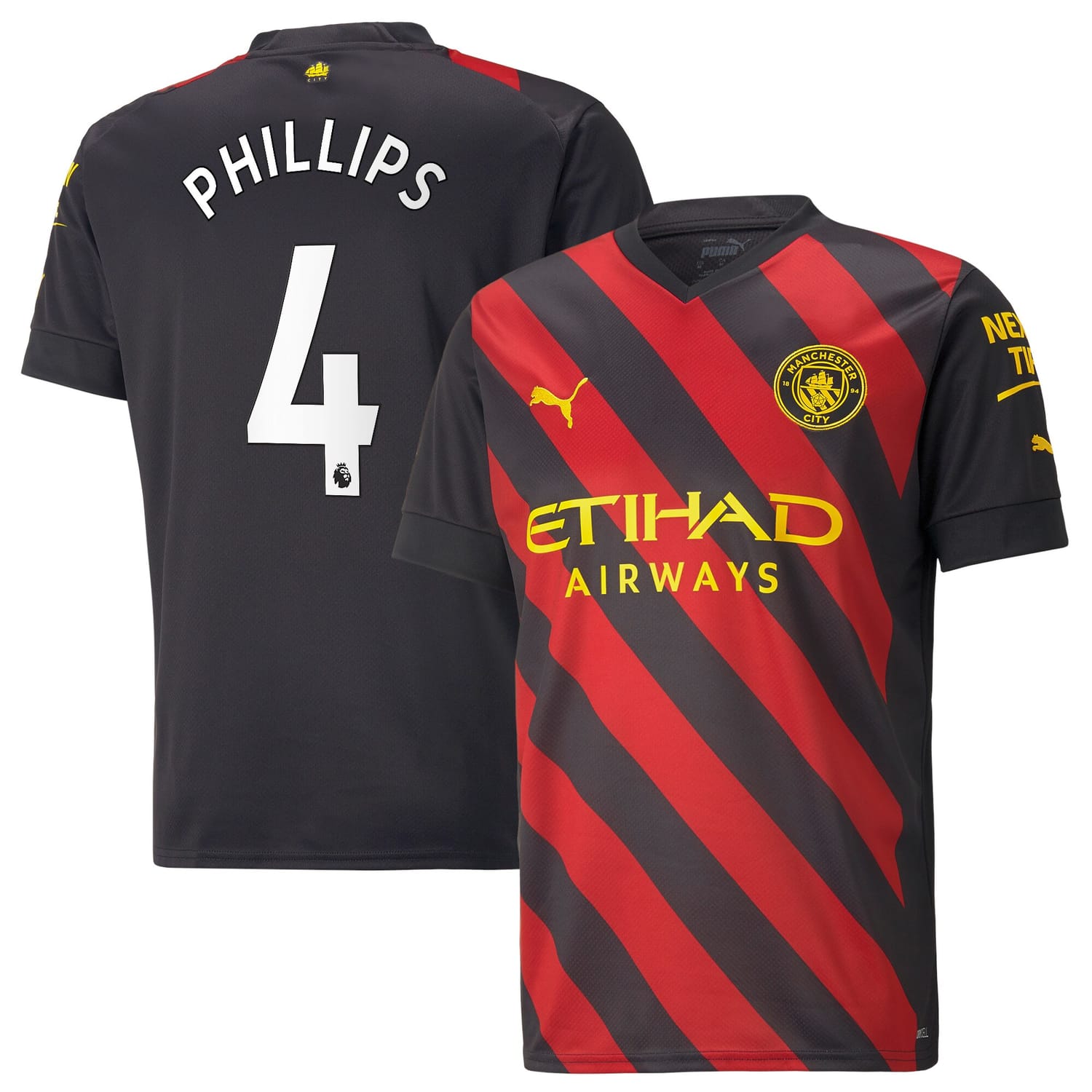 Premier League Manchester City Away Jersey Shirt 2022-23 player Kalvin Phillips 4 printing for Men