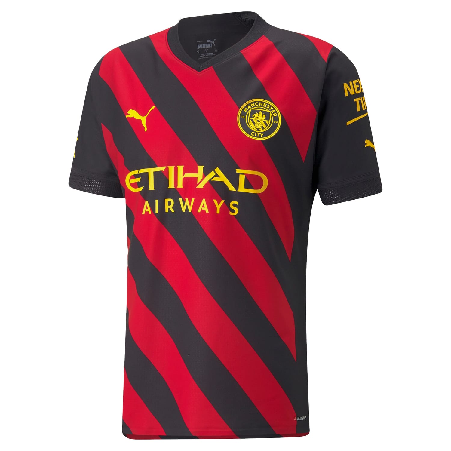 Premier League Manchester City Away Authentic Jersey Shirt 2022-23 player Erling Haaland 9 printing for Men