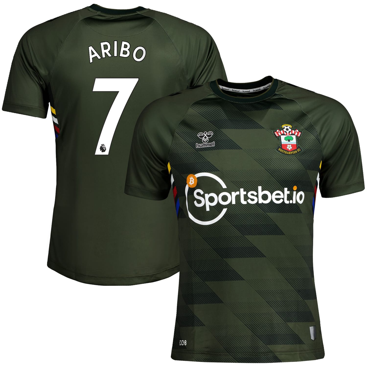 EFL Championship Southampton Third Jersey Shirt 2022-23 player Joe Aribo 7 printing for Men