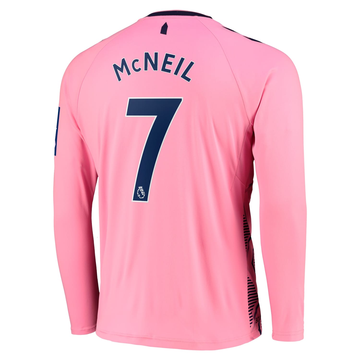Premier League Everton Away Jersey Shirt Long Sleeve 2022-23 player Dwight McNeil 7 printing for Men