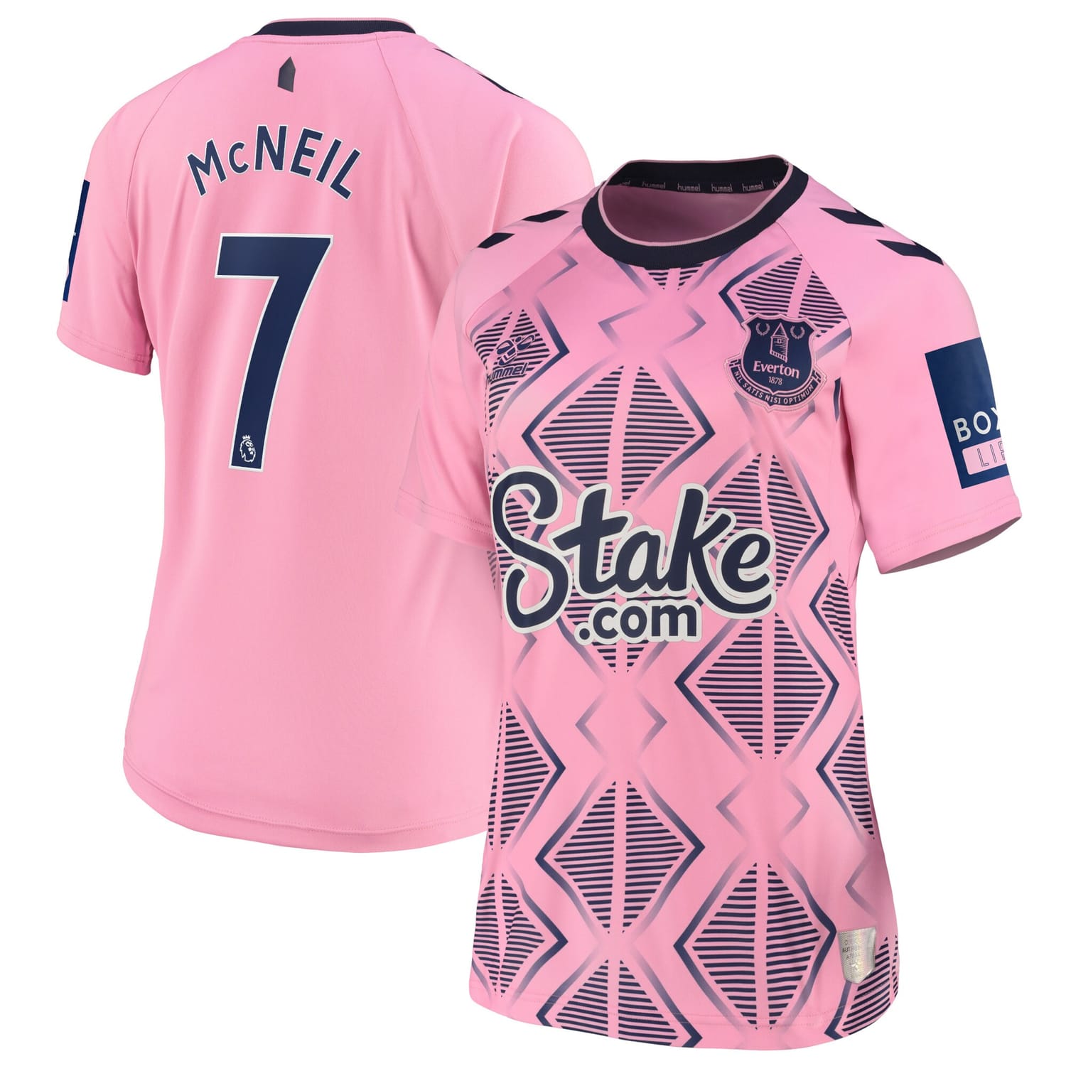 Premier League Everton Away Jersey Shirt 2022-23 player Dwight McNeil 7 printing for Women