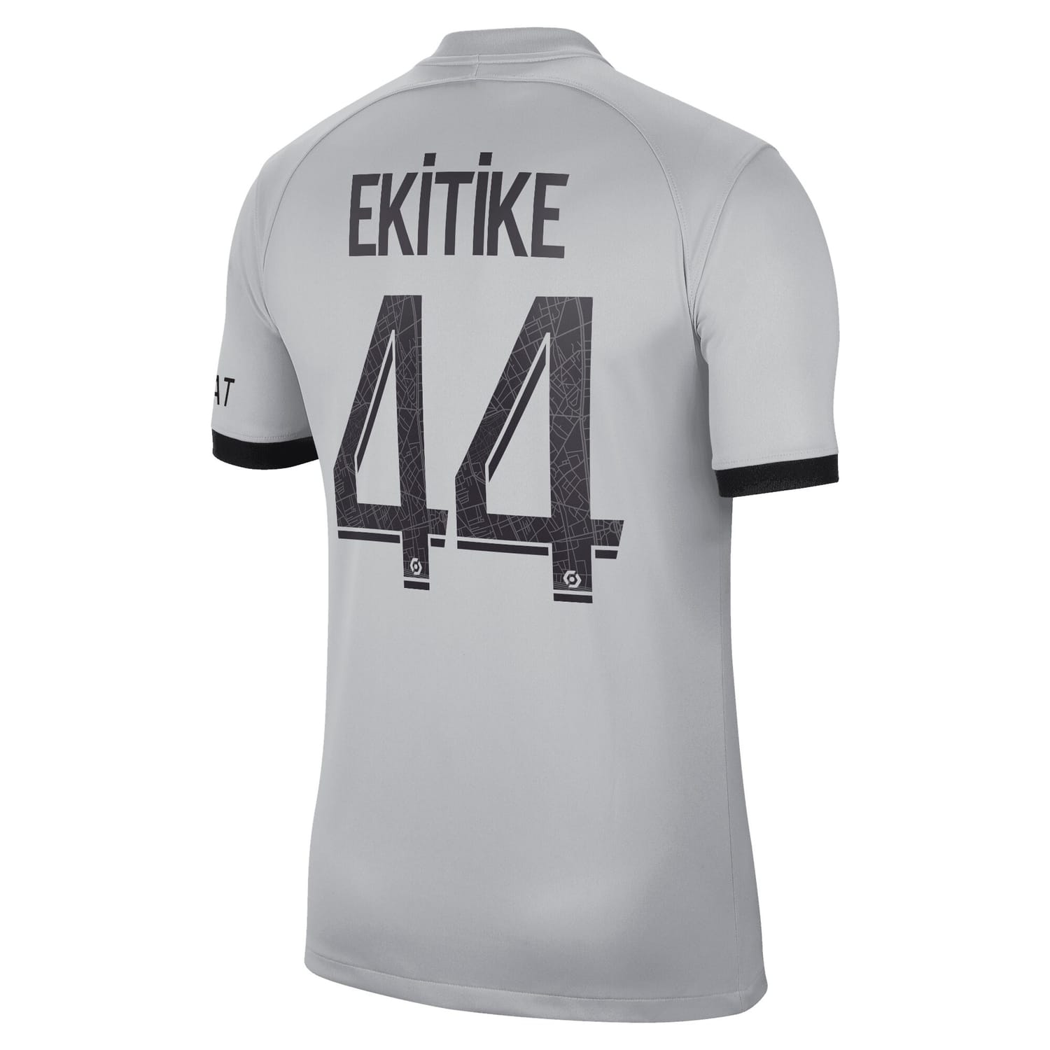 Ligue 1 Paris Saint-Germain Away Jersey Shirt 2022-23 player Hugo Ekitike 44 printing for Men