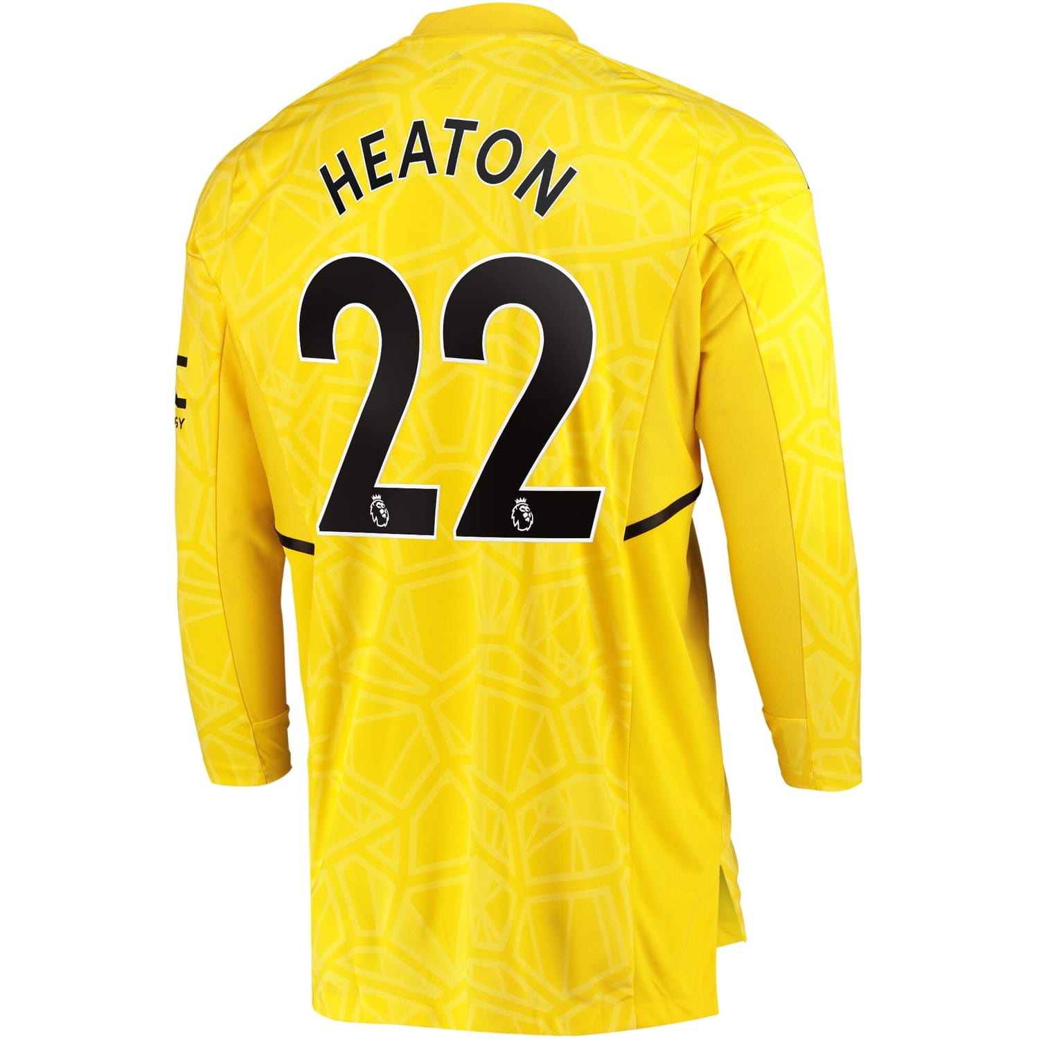 Premier League Manchester United Goalkeeper Jersey Shirt Long Sleeve 2022-23 player Tom Heaton 22 printing for Men