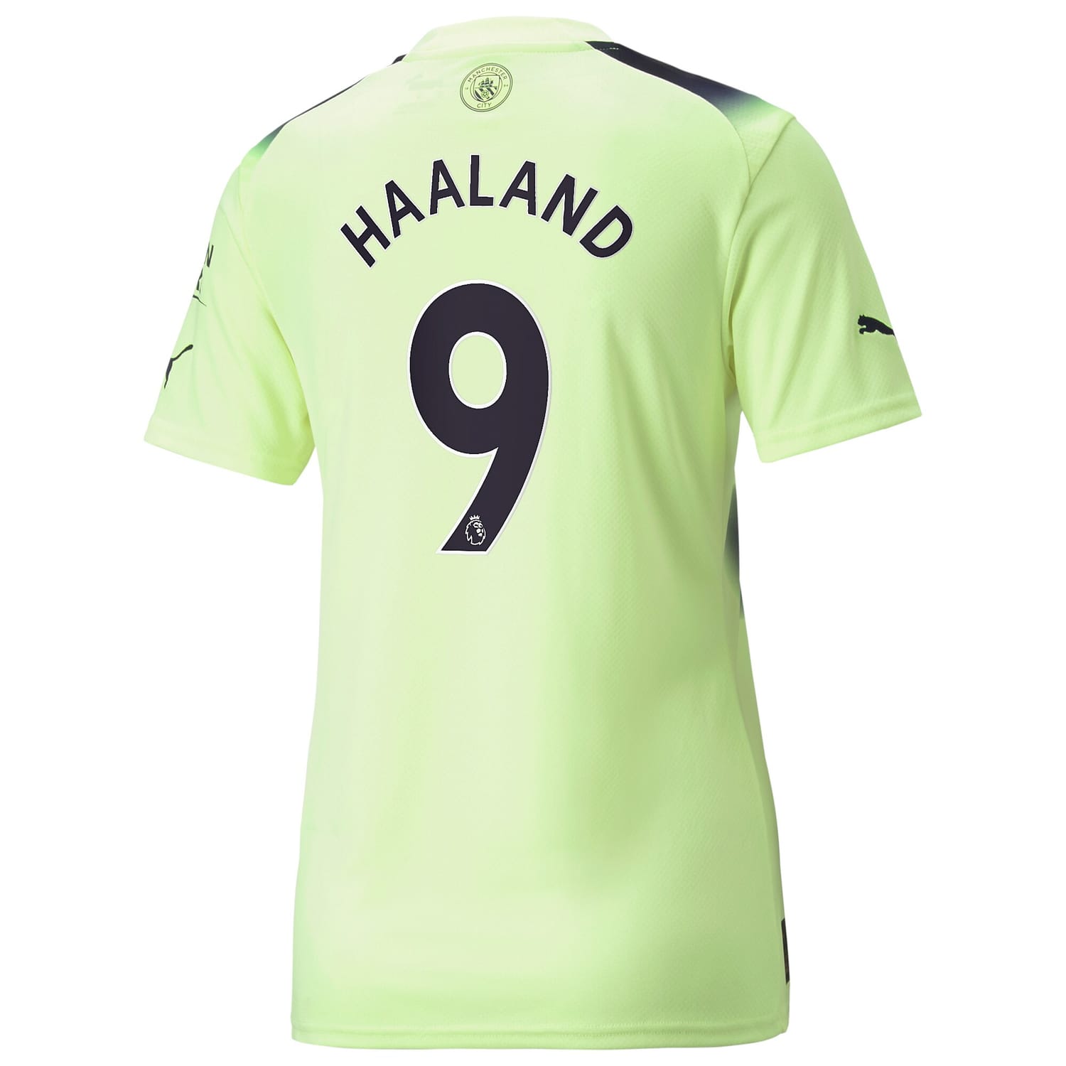 Premier League Manchester City Third Jersey Shirt 2022-23 player Erling Haaland 9 printing for Women