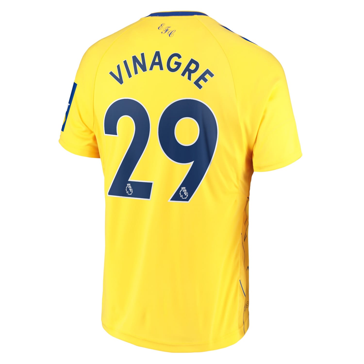 Premier League Everton Third Jersey Shirt 2022-23 player Rúben Vinagre 29 printing for Men