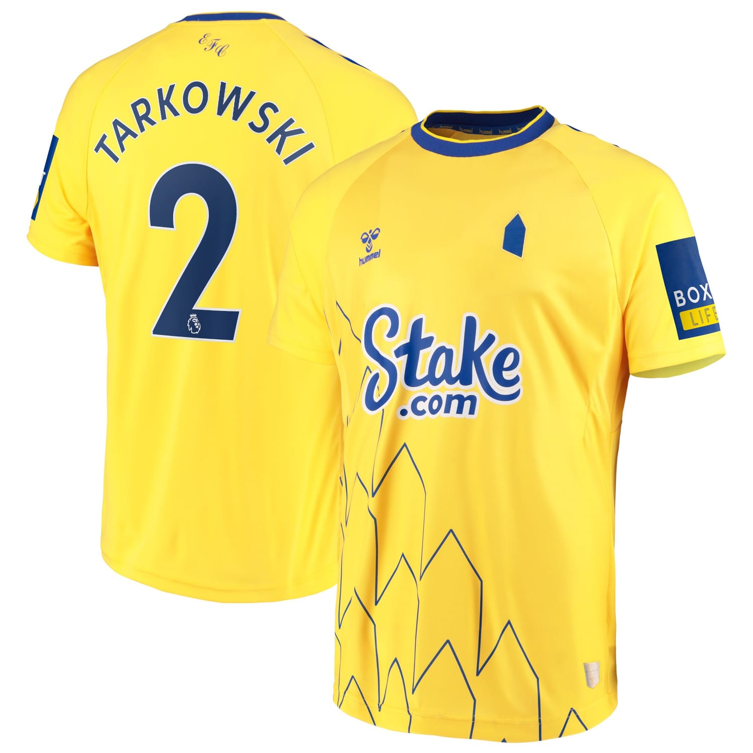 Premier League Everton Third Jersey Shirt 2022-23 player James Tarkowski 2 printing for Men