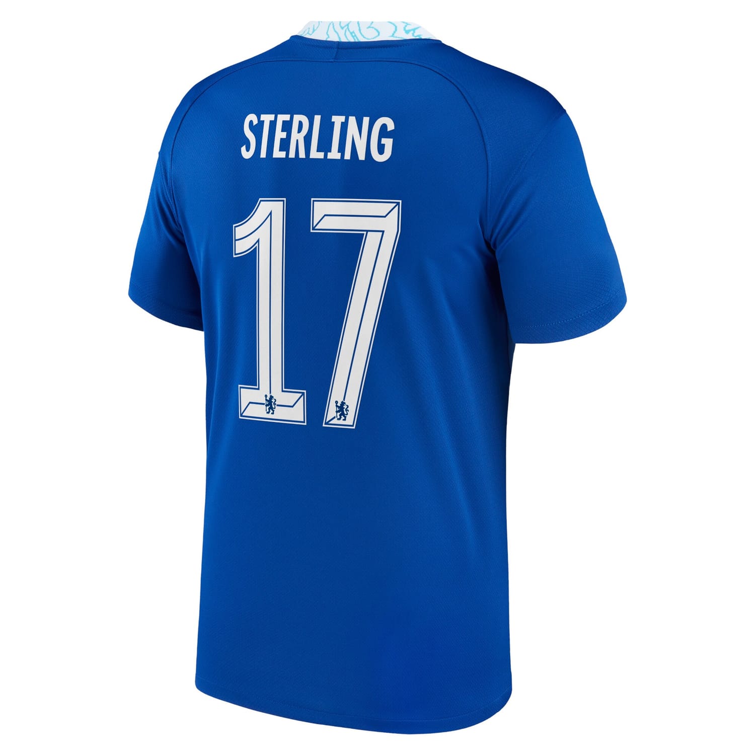 Premier League Chelsea Home Cup Jersey Shirt 2022-23 player Raheem Sterling 17 printing for Men