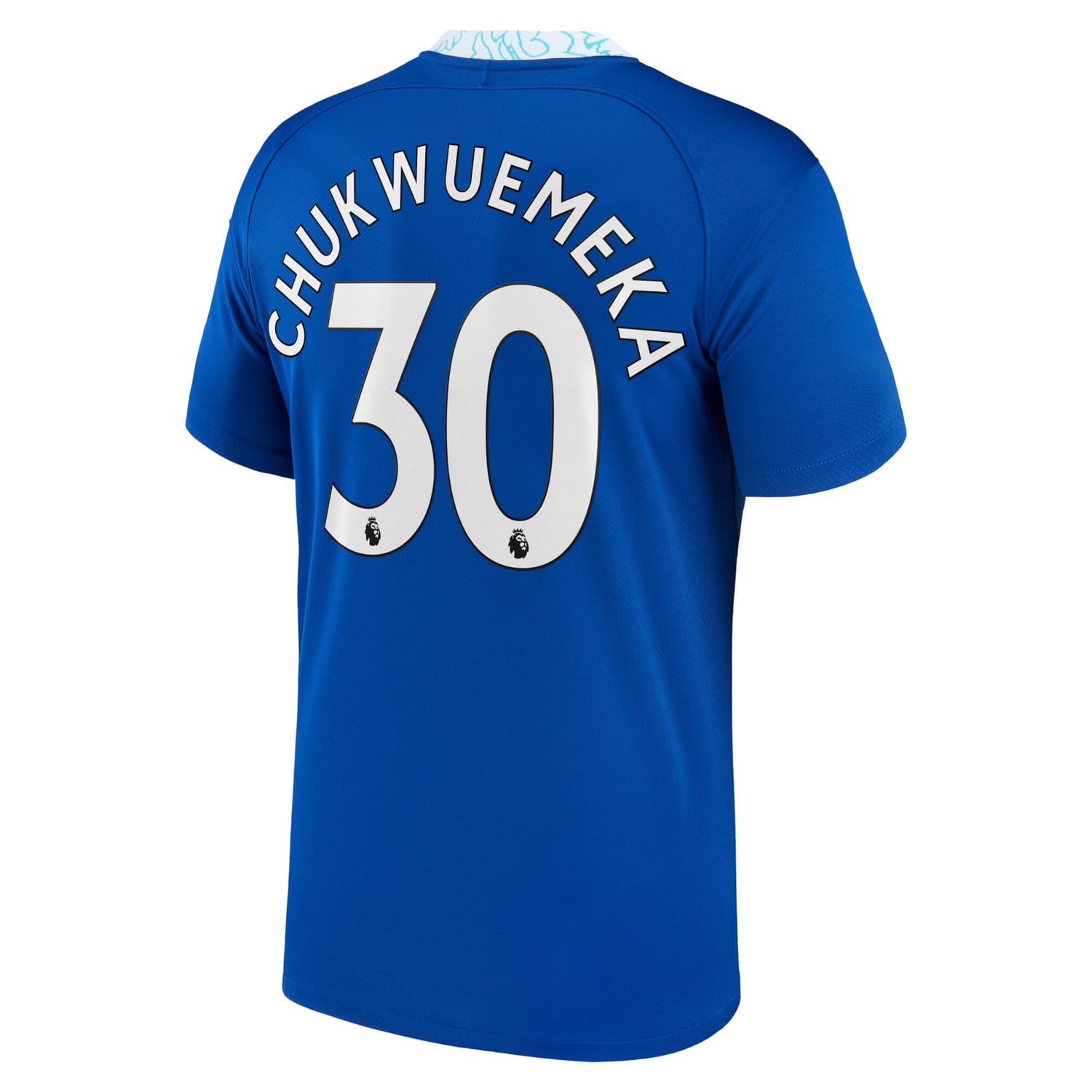 Premier League Chelsea Home Jersey Shirt 2022-23 player Carney Chukwuemeka 30 printing for Men