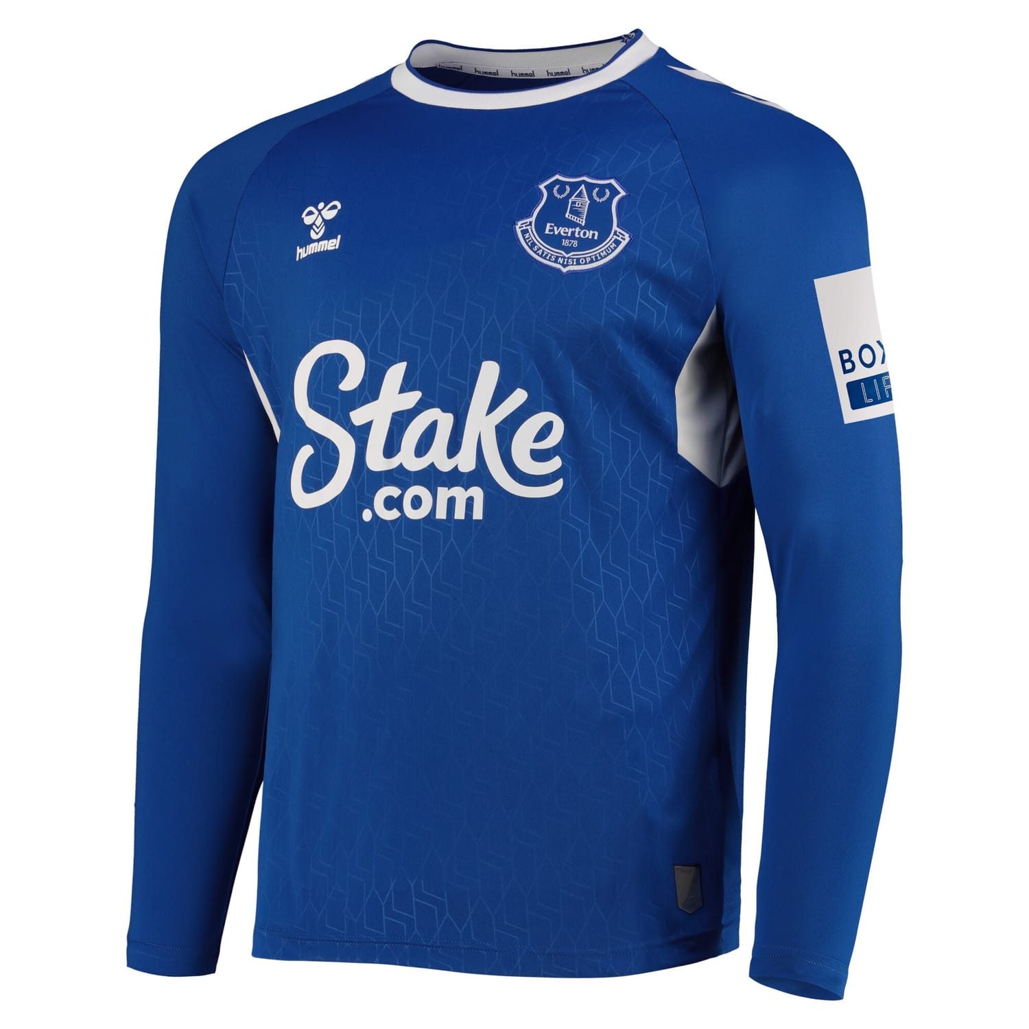 Premier League Everton Home Jersey Shirt Long Sleeve 2022-23 player Amadou Onana 8 printing for Men