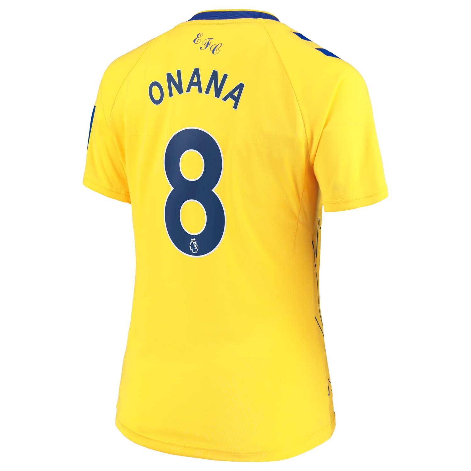 Premier League Everton Third Jersey Shirt 2022-23 player Amadou Onana 8 printing for Women