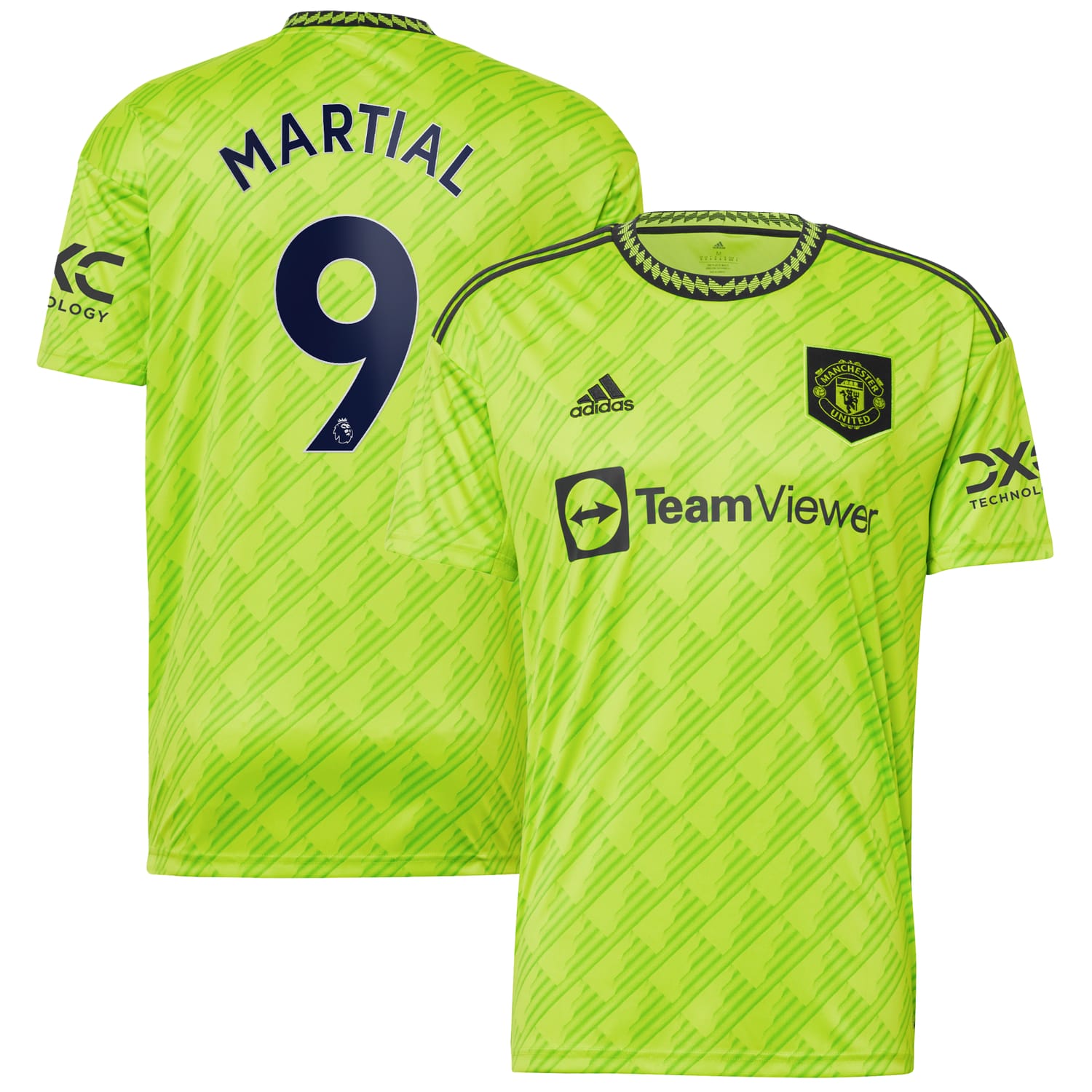 Premier League Manchester United Third Jersey Shirt 2022-23 player Anthony Martial 9 printing for Men