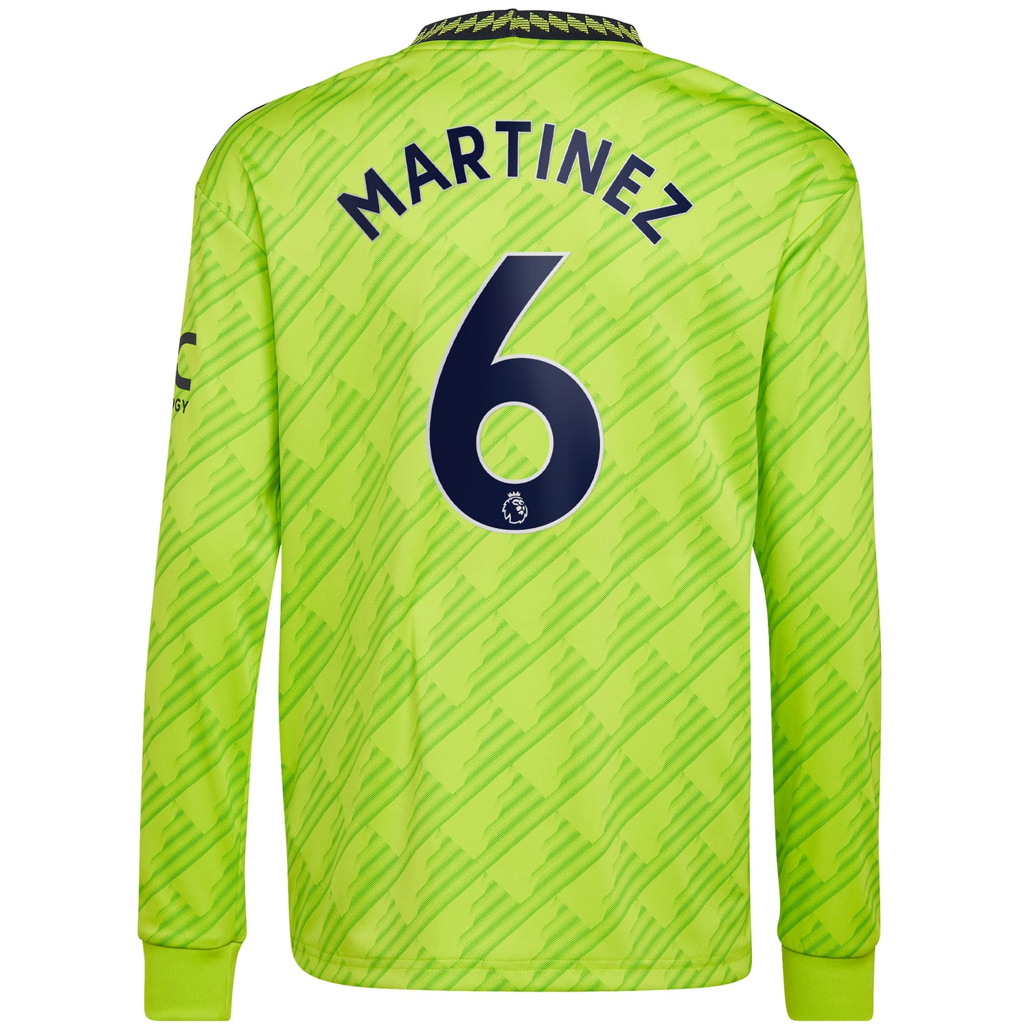 Premier League Manchester United Third Jersey Shirt Long Sleeve 2022-23 player Lisandro Martínez 6 printing for Women