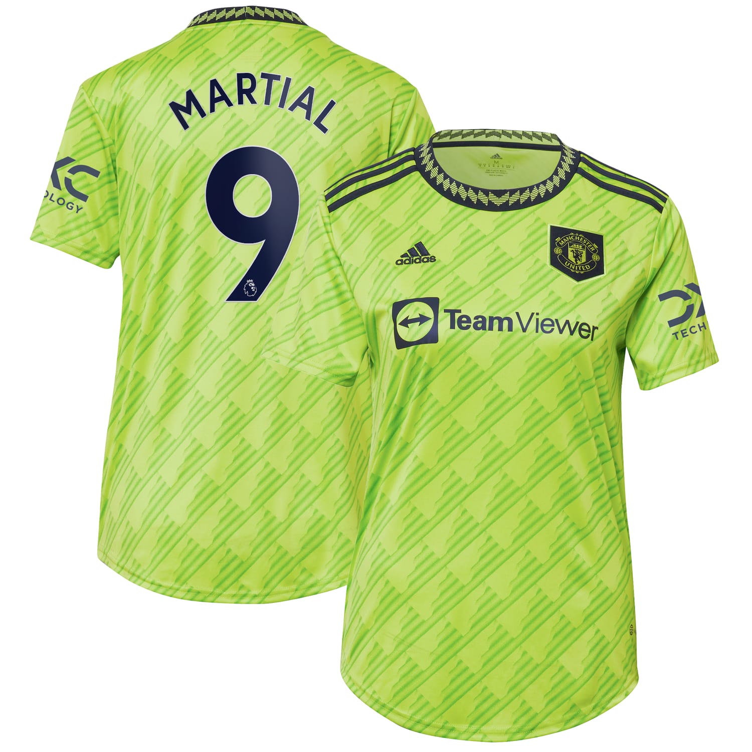 Premier League Manchester United Third Jersey Shirt 2022-23 player Anthony Martial 9 printing for Women