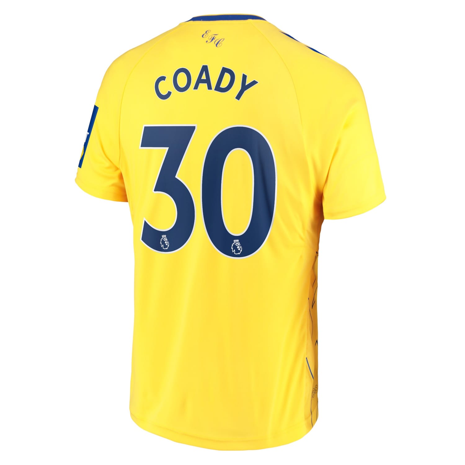 Premier League Everton Third Jersey Shirt 2022-23 player Conor Coady 30 printing for Men