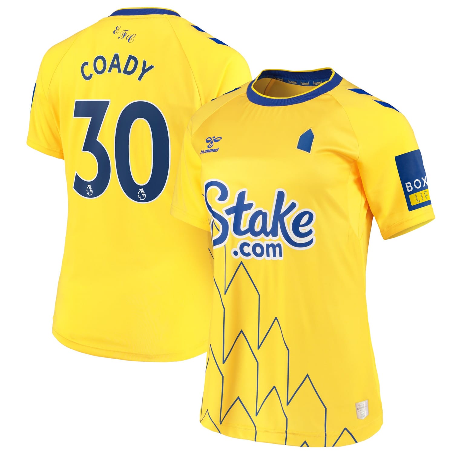Premier League Everton Third Jersey Shirt 2022-23 player Conor Coady 30 printing for Women