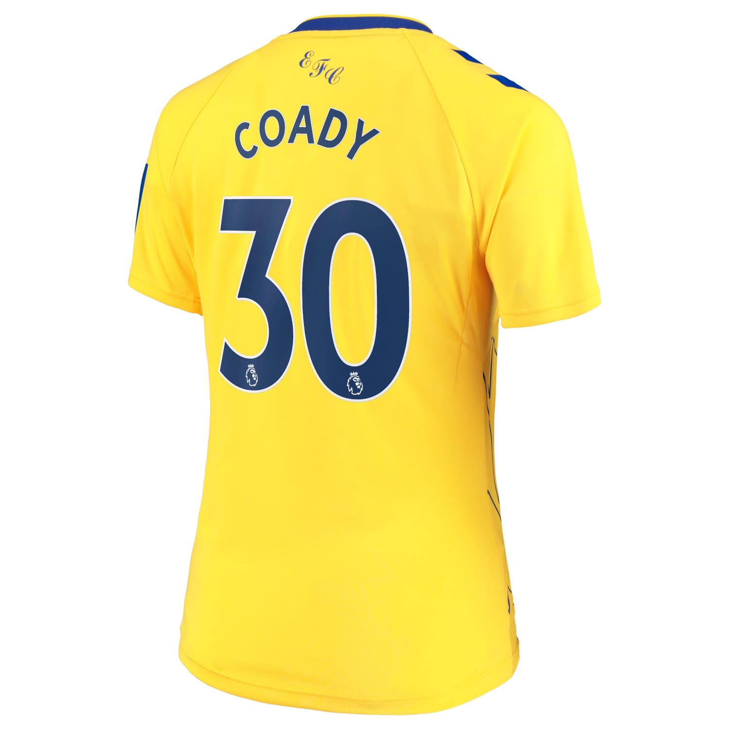Premier League Everton Third Jersey Shirt 2022-23 player Conor Coady 30 printing for Women