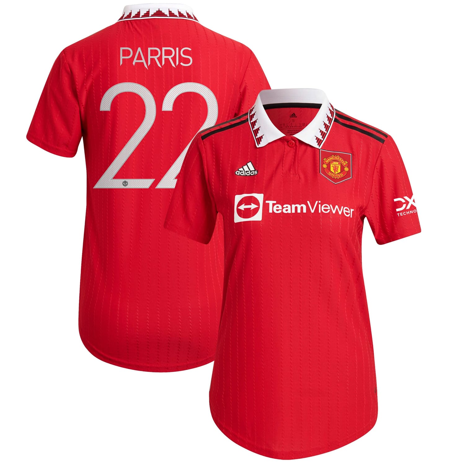 Premier League Manchester United Home Cup Authentic Jersey Shirt 2022-23 player Nikita Parris 22 printing for Women