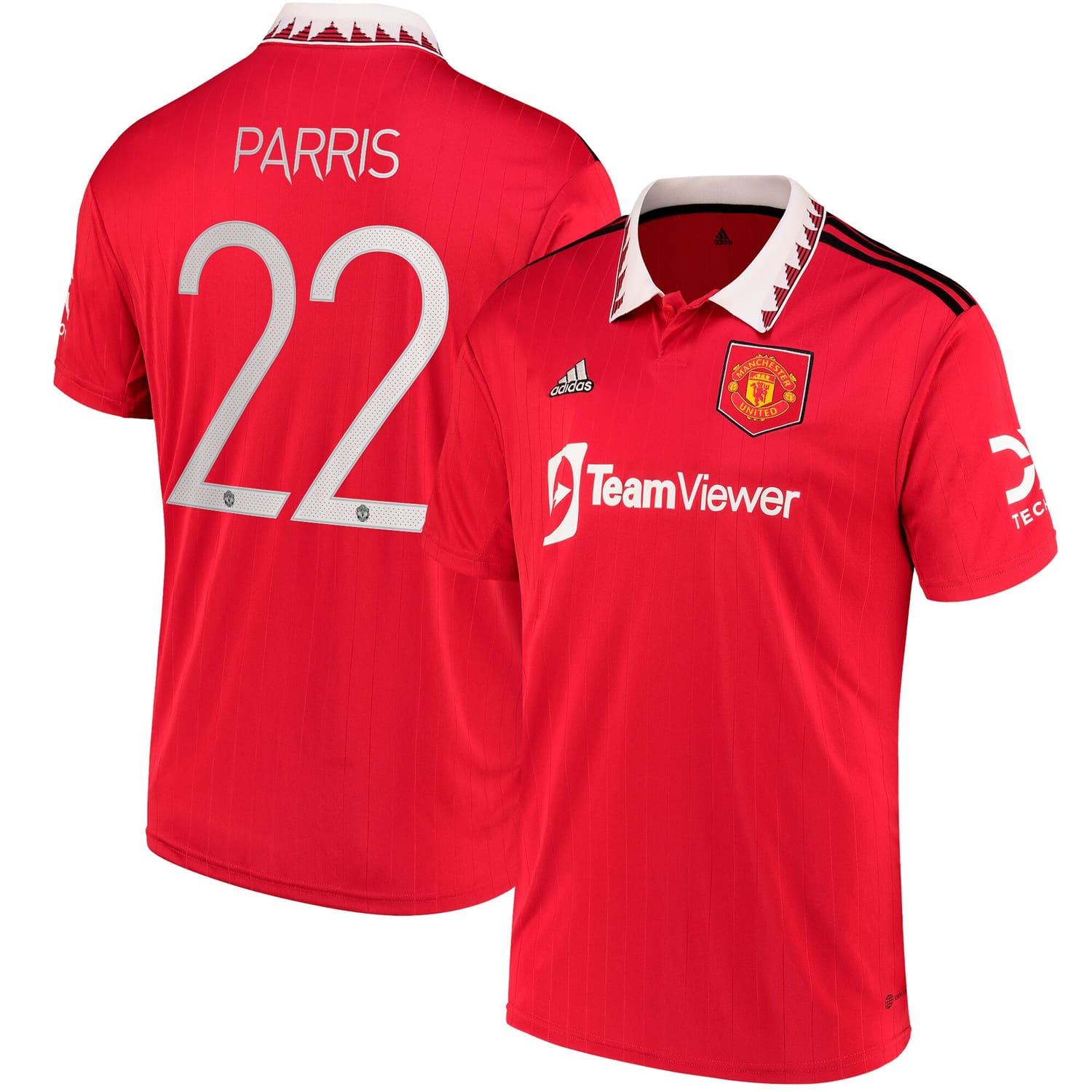 Premier League Manchester United Home Cup Jersey Shirt 2022-23 player Nikita Parris 22 printing for Men