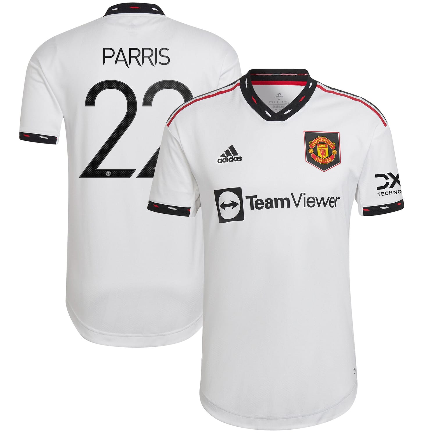 Premier League Manchester United Away Cup Authentic Jersey Shirt 2022-23 player Nikita Parris 22 printing for Men
