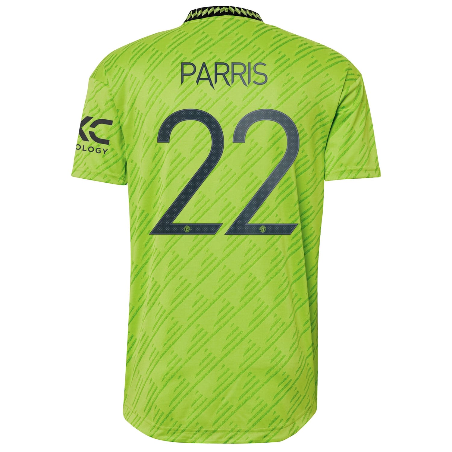 Premier League Manchester United Third Cup Authentic Jersey Shirt 2022-23 player Nikita Parris 22 printing for Men