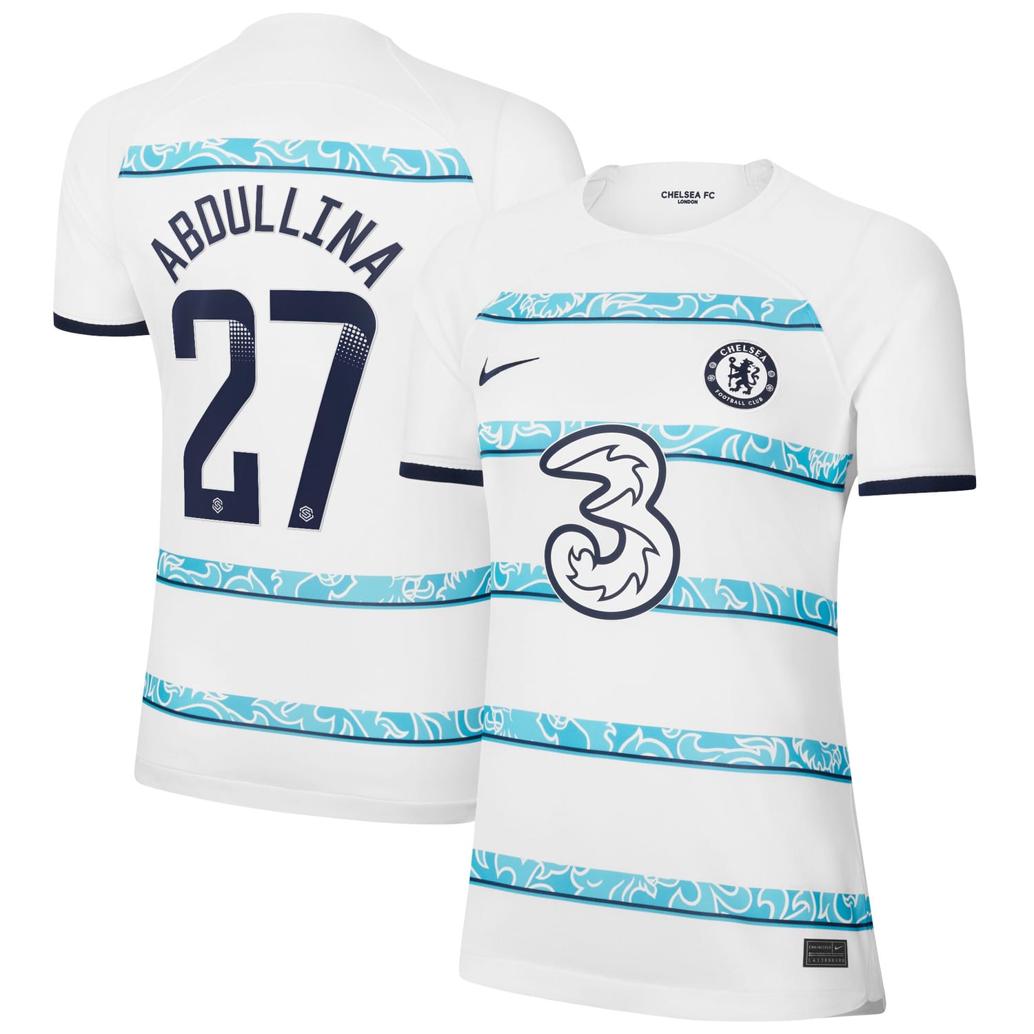 Premier League Away WSL Jersey Shirt 2022-23 player Alsu Abdullina 27 printing for Women