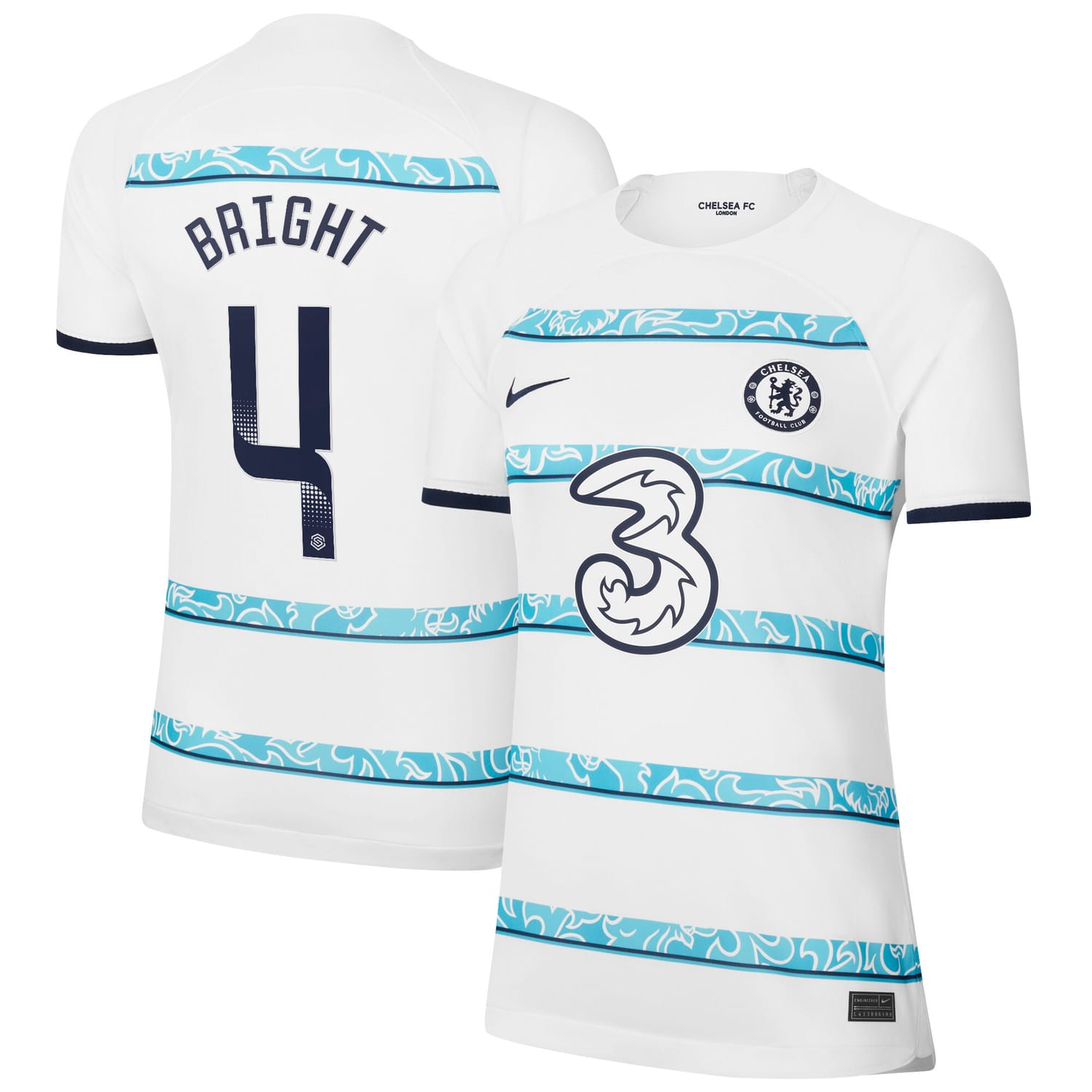 Premier League Away WSL Jersey Shirt 2022-23 player Millie Bright 4 printing for Women