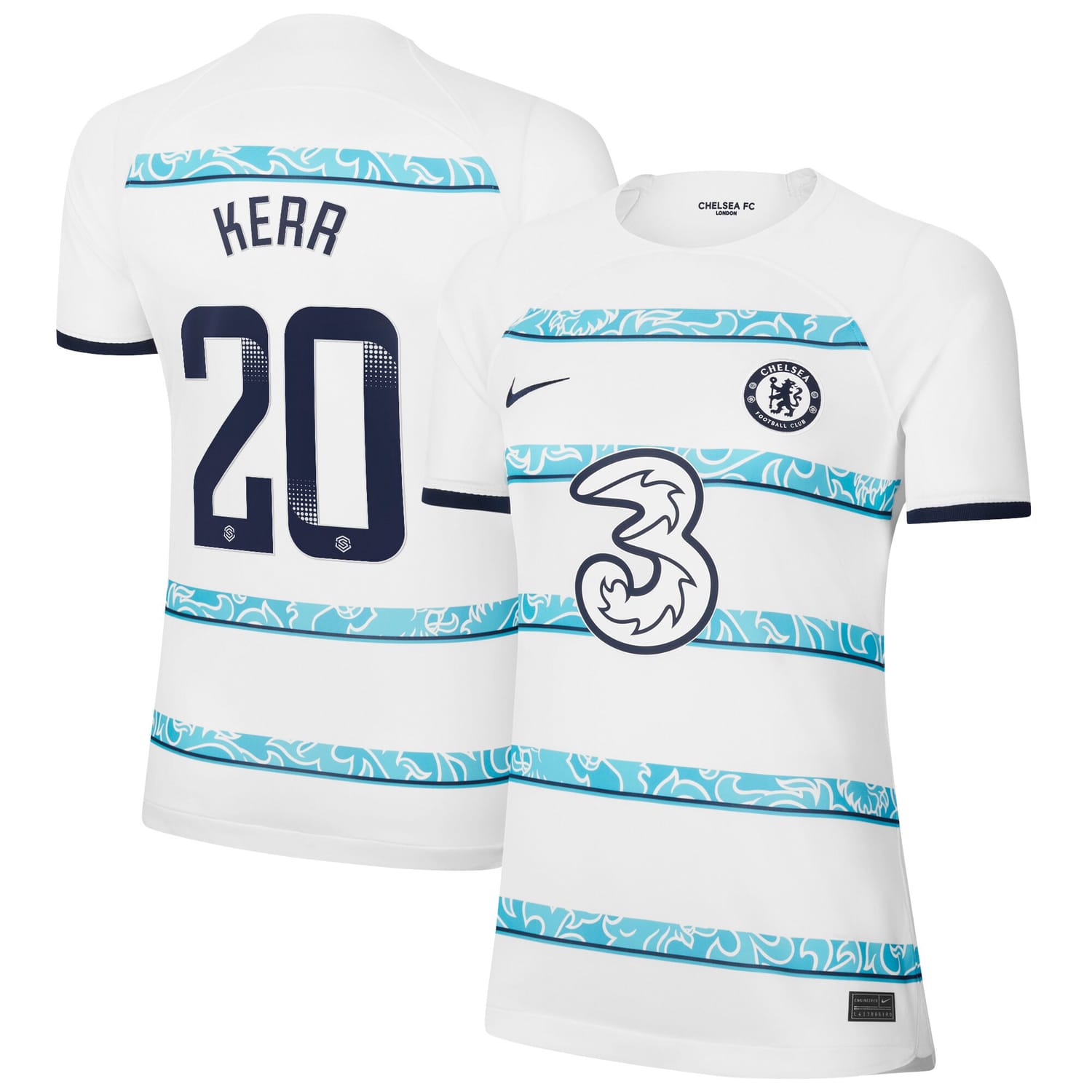 Premier League Away WSL Jersey Shirt 2022-23 player Sam Kerr 20 printing for Women