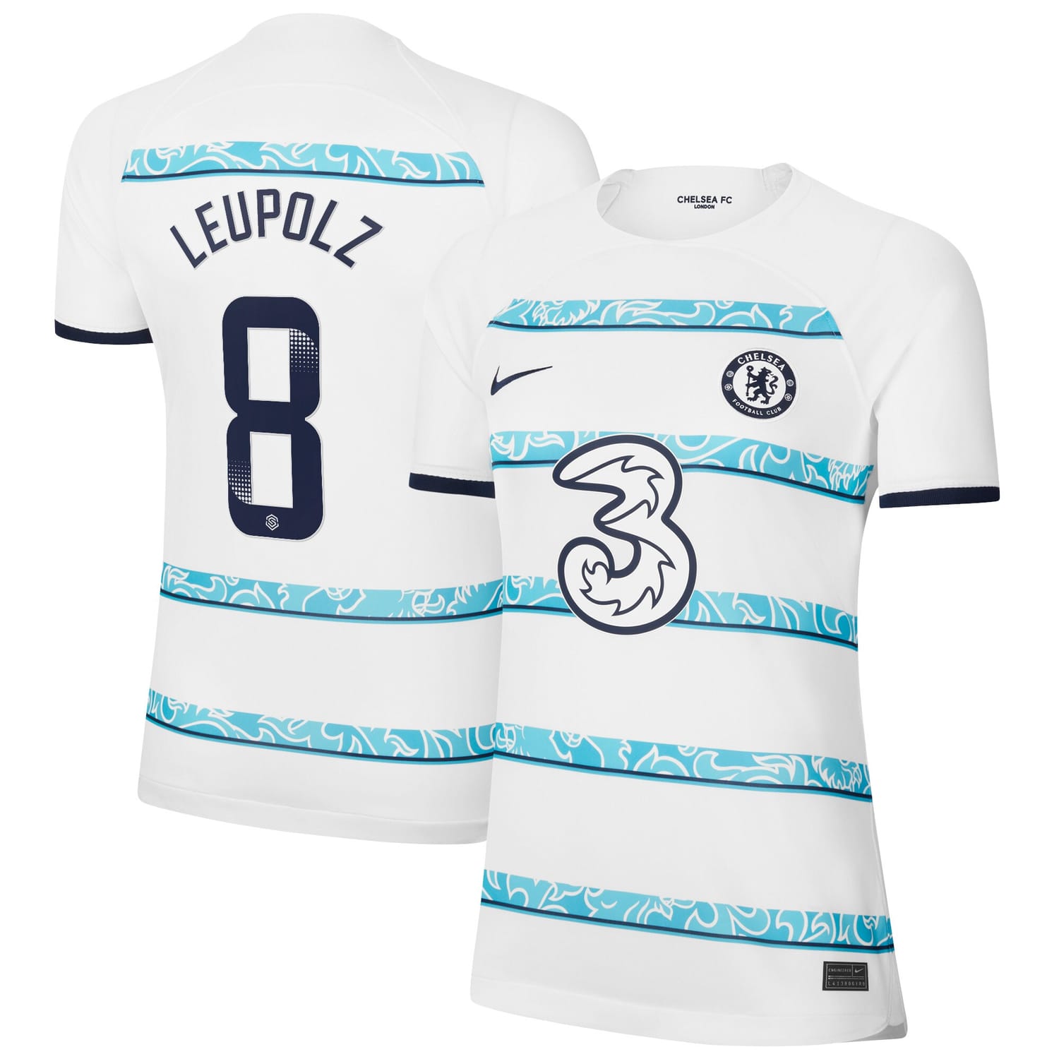 Premier League Away WSL Jersey Shirt 2022-23 player Melanie Leupolz 8 printing for Women