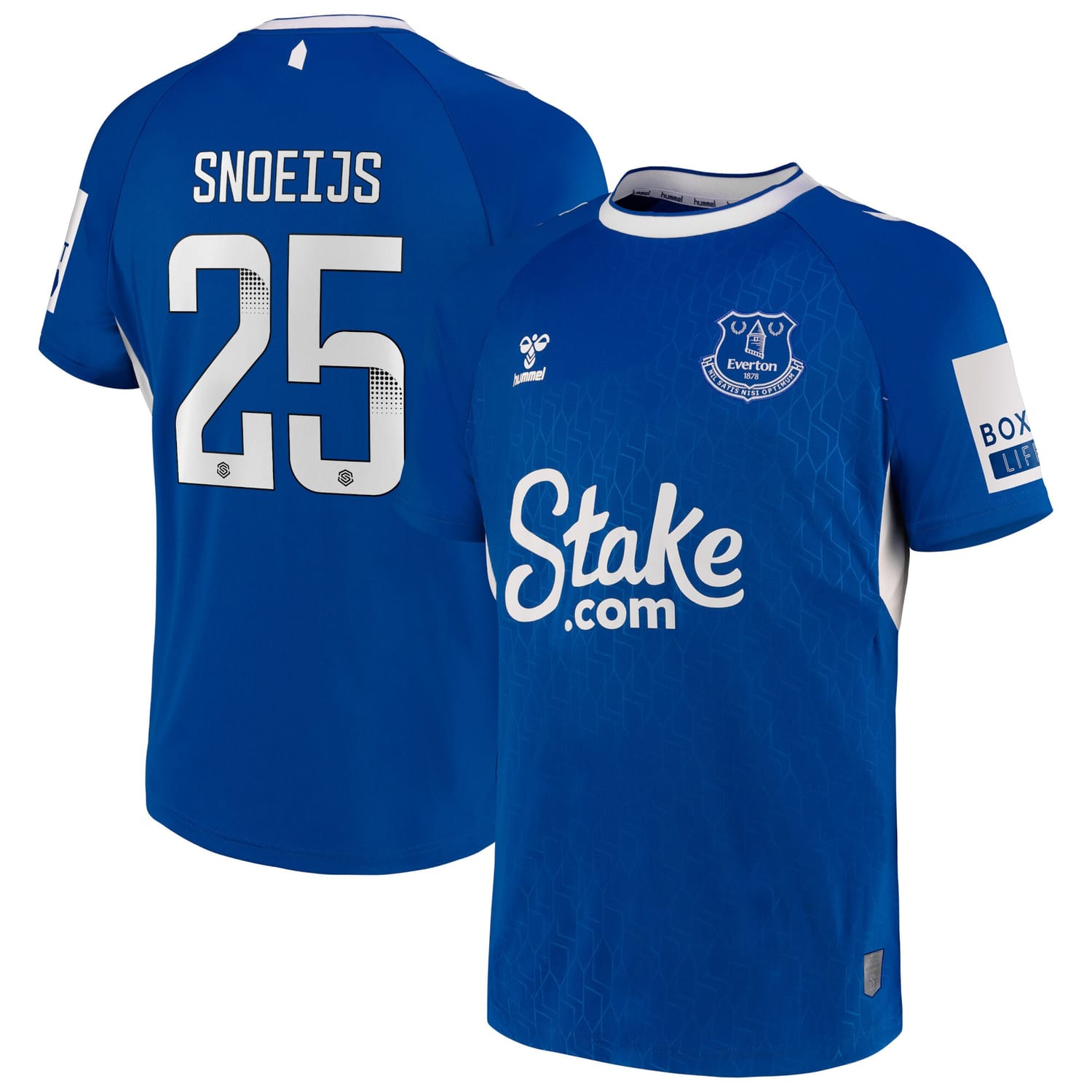 Premier League Everton Home Jersey Shirt 2022-23 player Katja Snoeijs 25 printing for Men