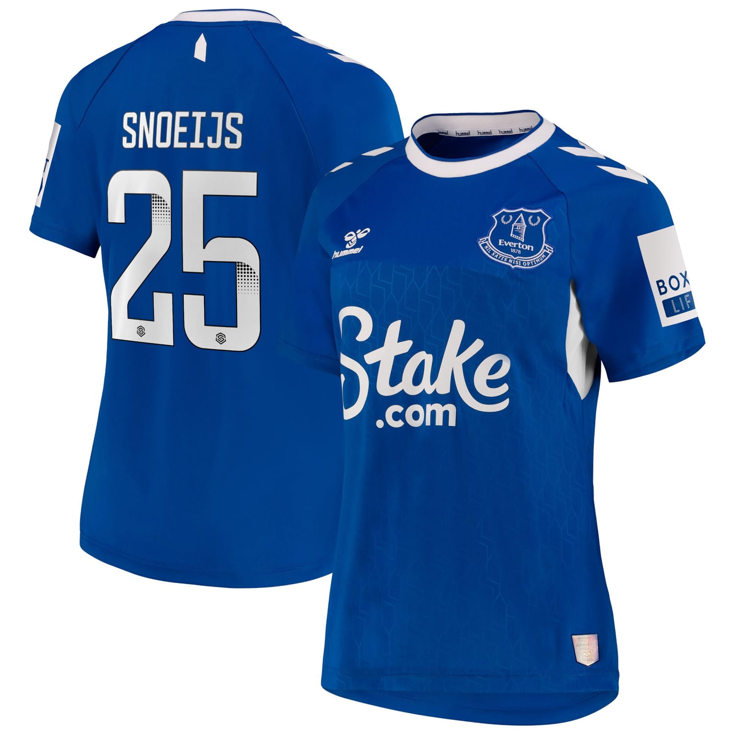 Premier League Everton Home WSL Jersey Shirt 2022-23 player Katja Snoeijs 25 printing for Women