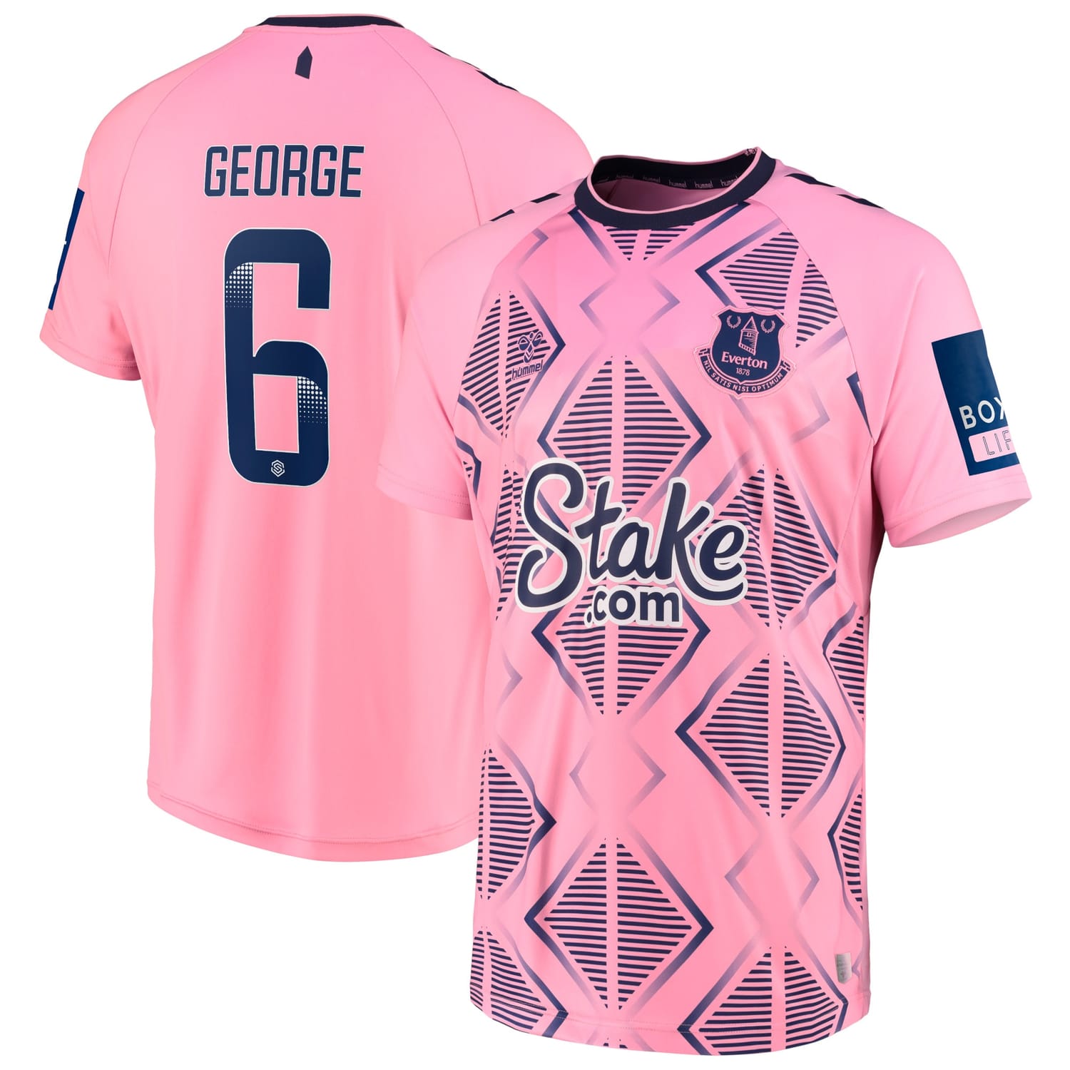 Premier League Everton Away WSL Jersey Shirt 2022-23 player Gabrielle George 6 printing for Men