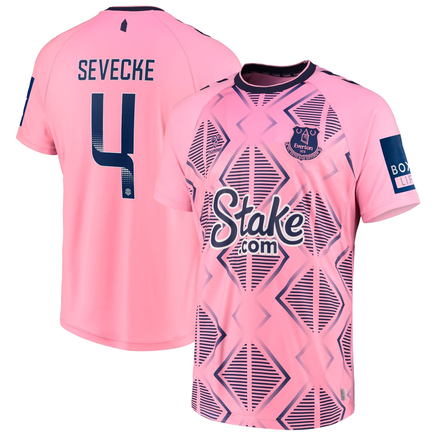 Premier League Everton Away WSL Jersey Shirt 2022-23 player Rikke Sevecke 4 printing for Men
