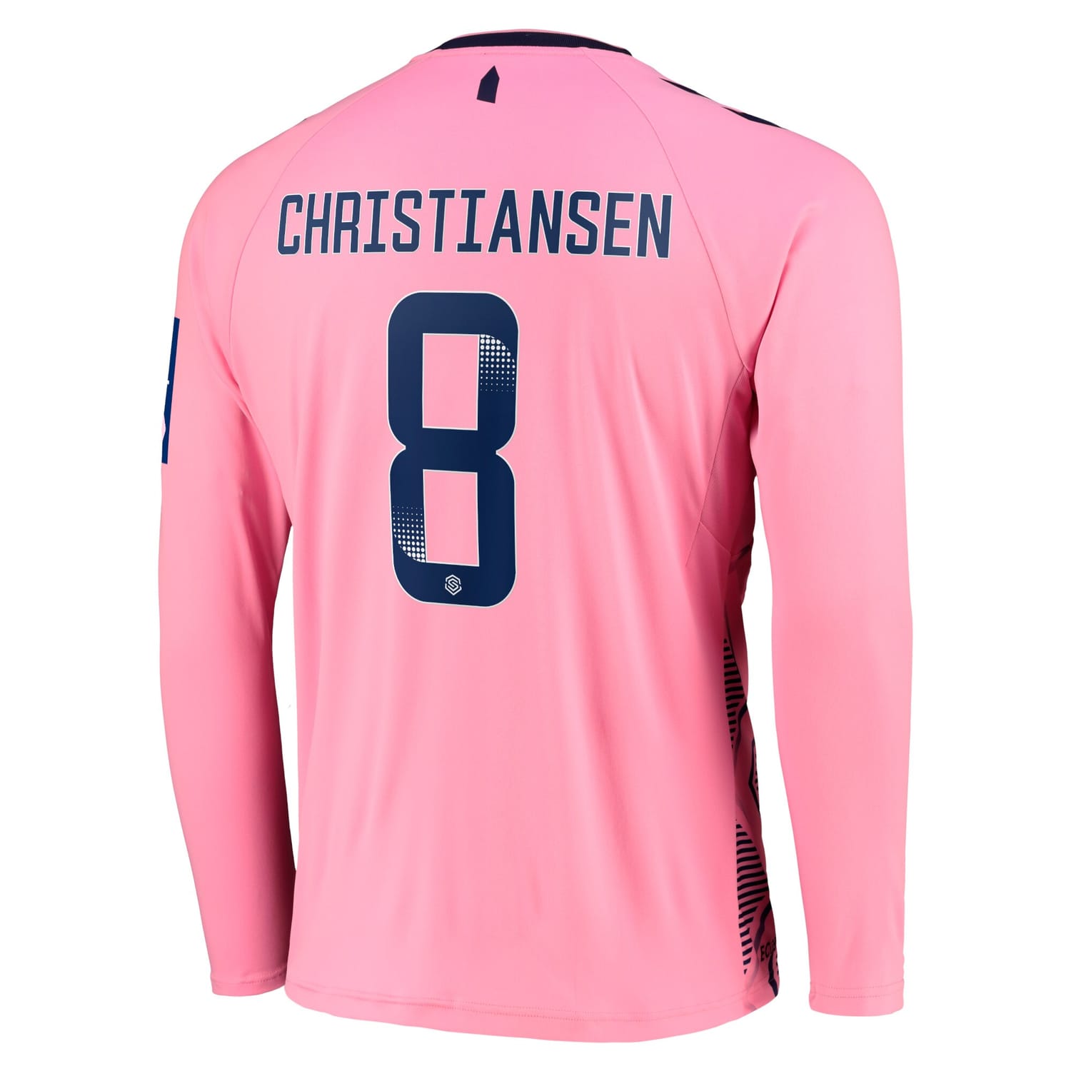 Premier League Everton Away Jersey Shirt Long Sleeve 2022-23 player Izzy Christiansen 8 printing for Men