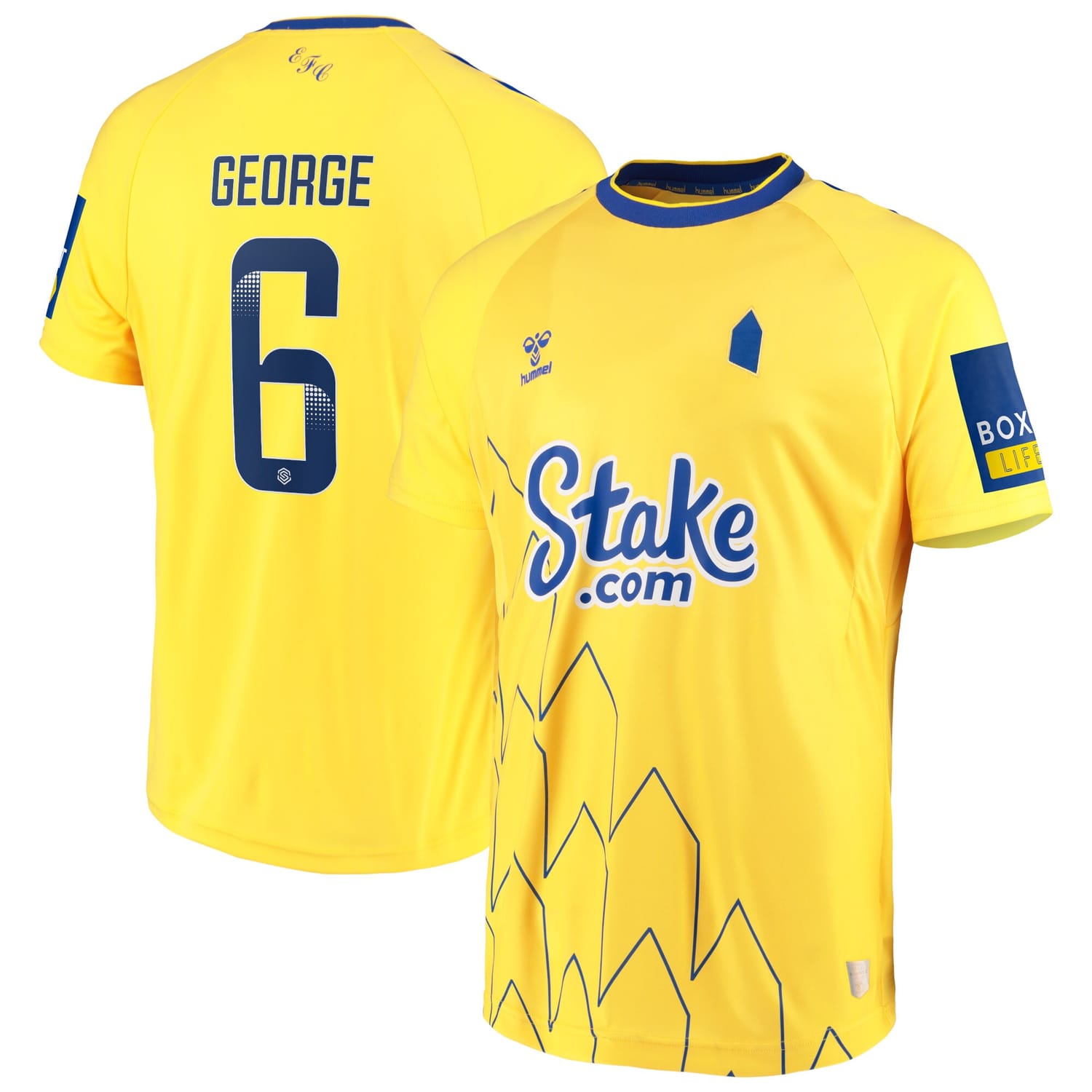 Premier League Everton Third WSL Jersey Shirt 2022-23 player Gabrielle George 6 printing for Men