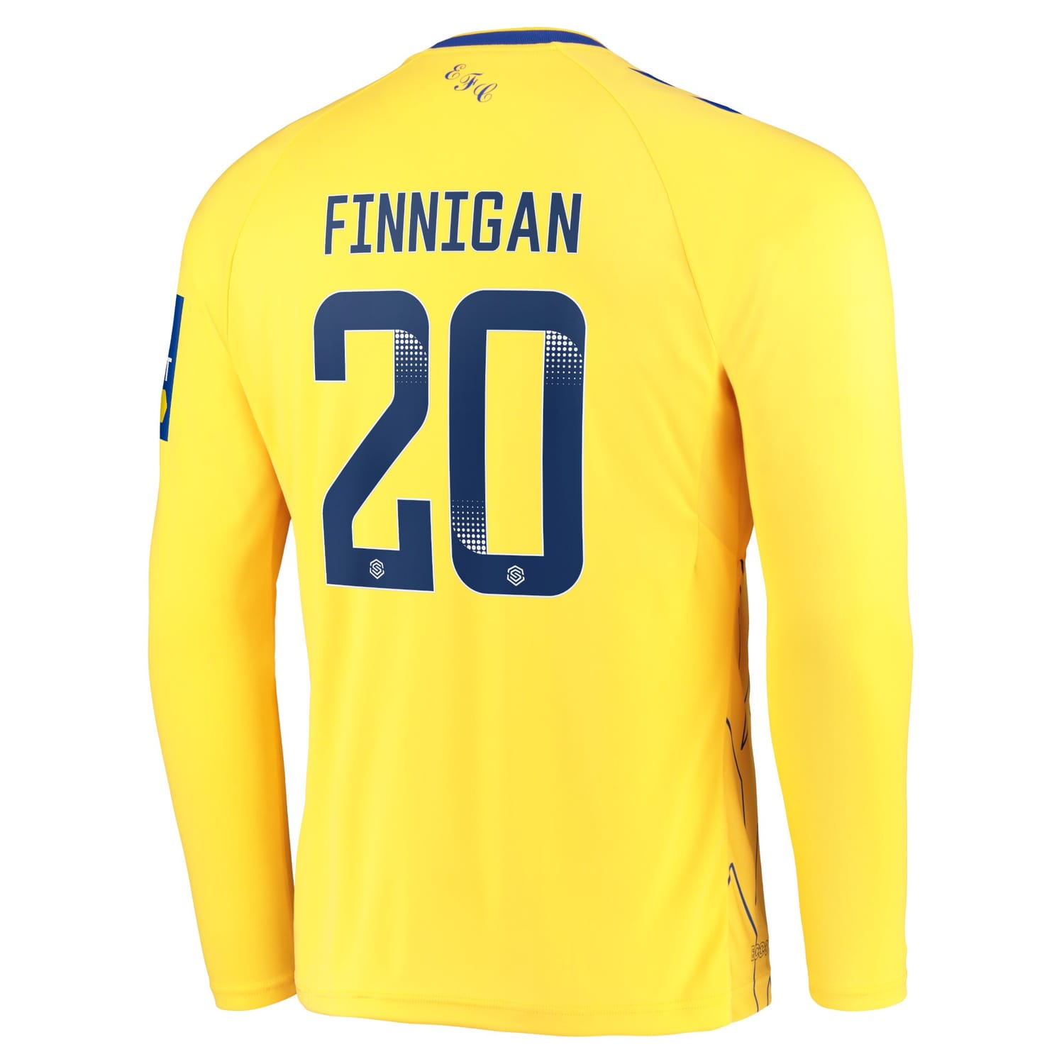 Premier League Everton Third Jersey Shirt Long Sleeve 2022-23 player Megan Finnigan 20 printing for Men