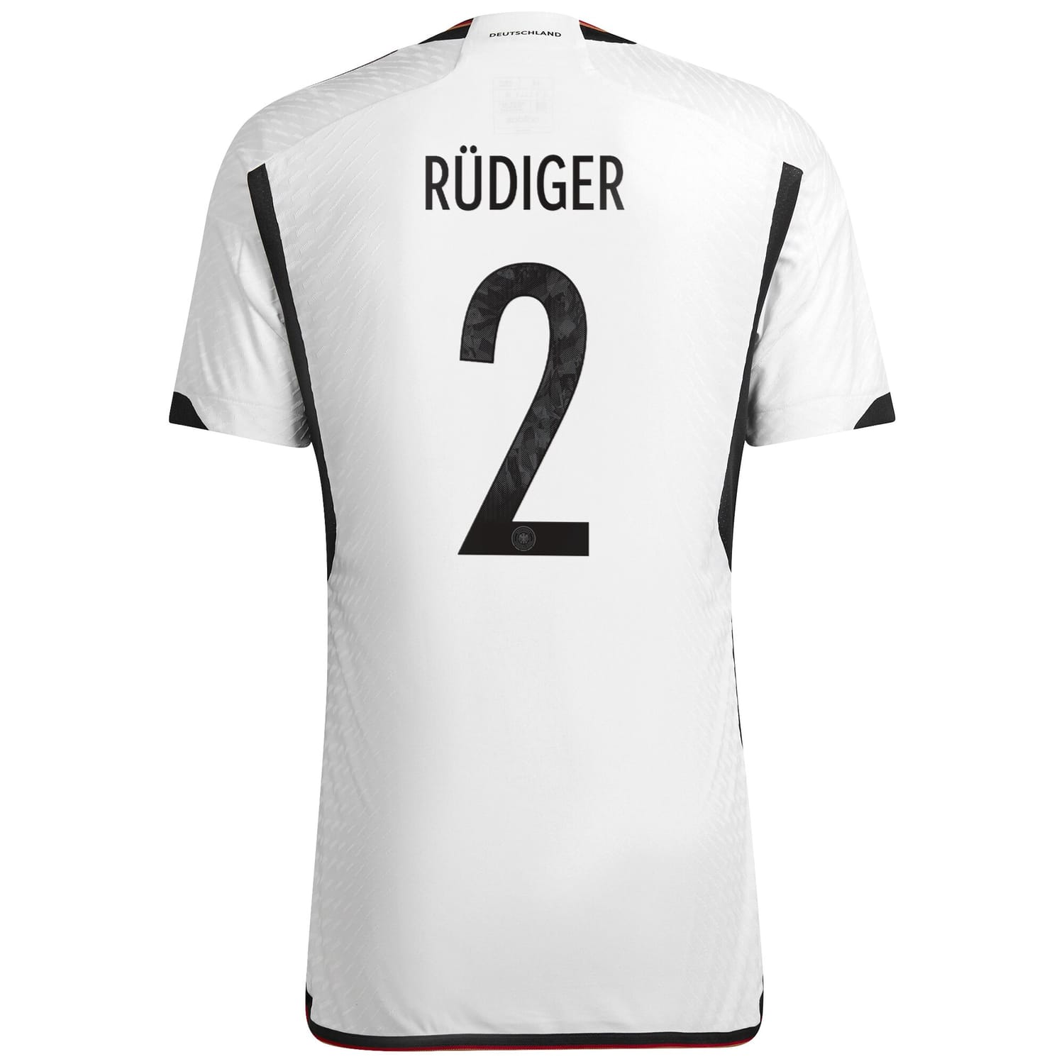 Germany National Team Home Authentic Jersey Shirt player Antonio Rüdiger 2 printing for Men