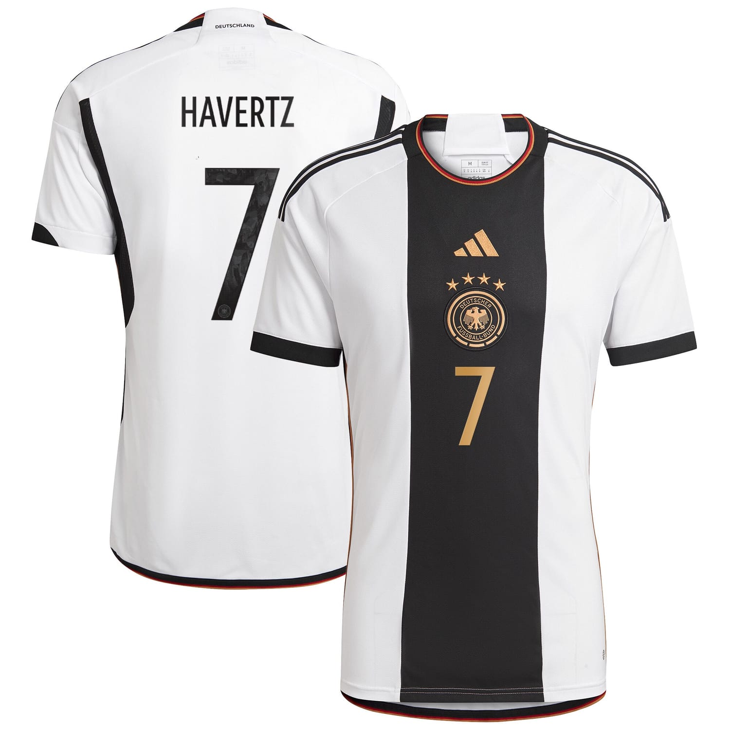 Germany National Team Home Jersey Shirt player Kai Havertz 7 printing for Men