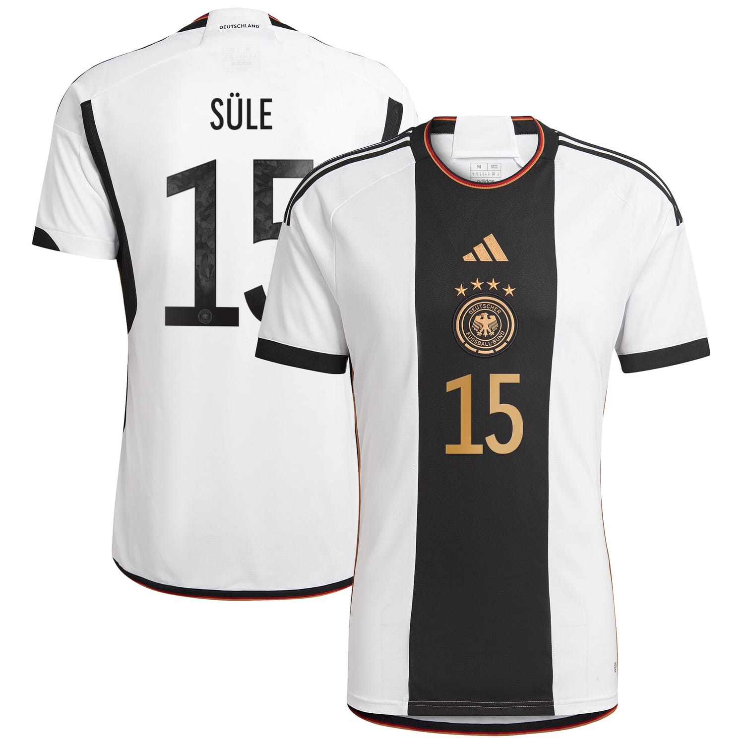 Germany National Team Home Jersey Shirt player Niklas Süle 15 printing for Men