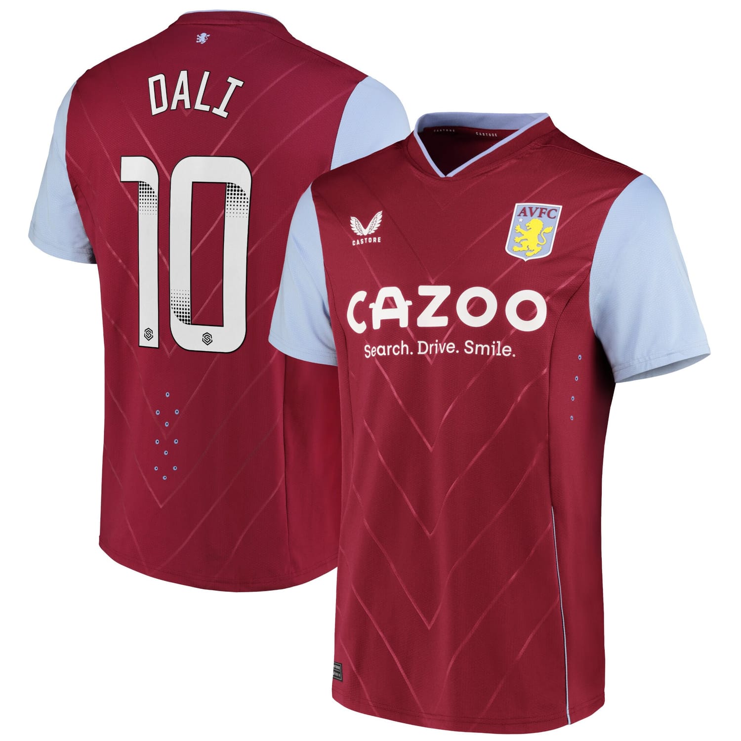 Premier League Aston Villa Home WSL Pro Jersey Shirt 2022-23 player Kenza Dali 10 printing for Men