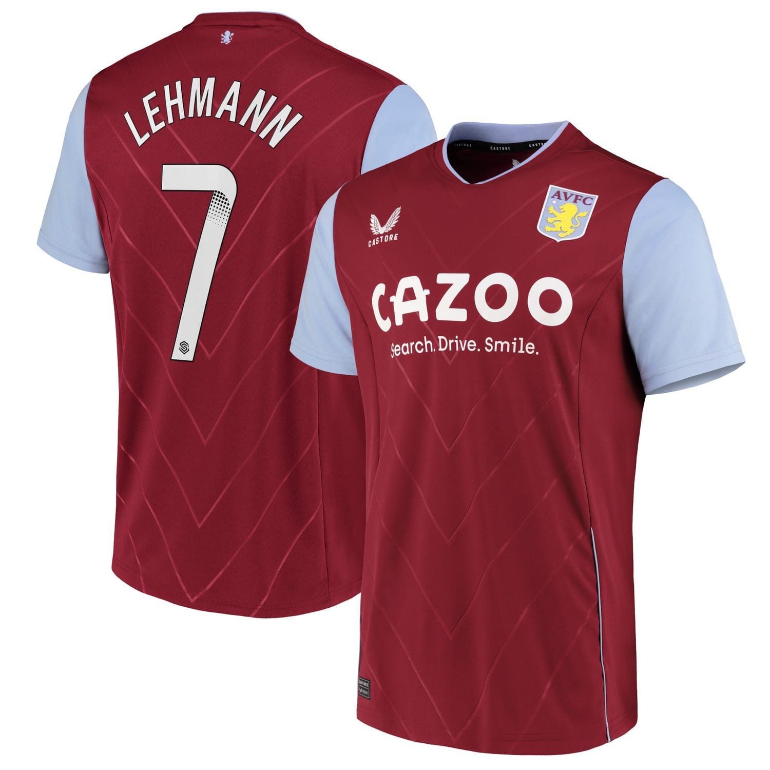 Premier League Aston Villa Home WSL Jersey Shirt 2022-23 player Alisha Lehmann 7 printing for Men