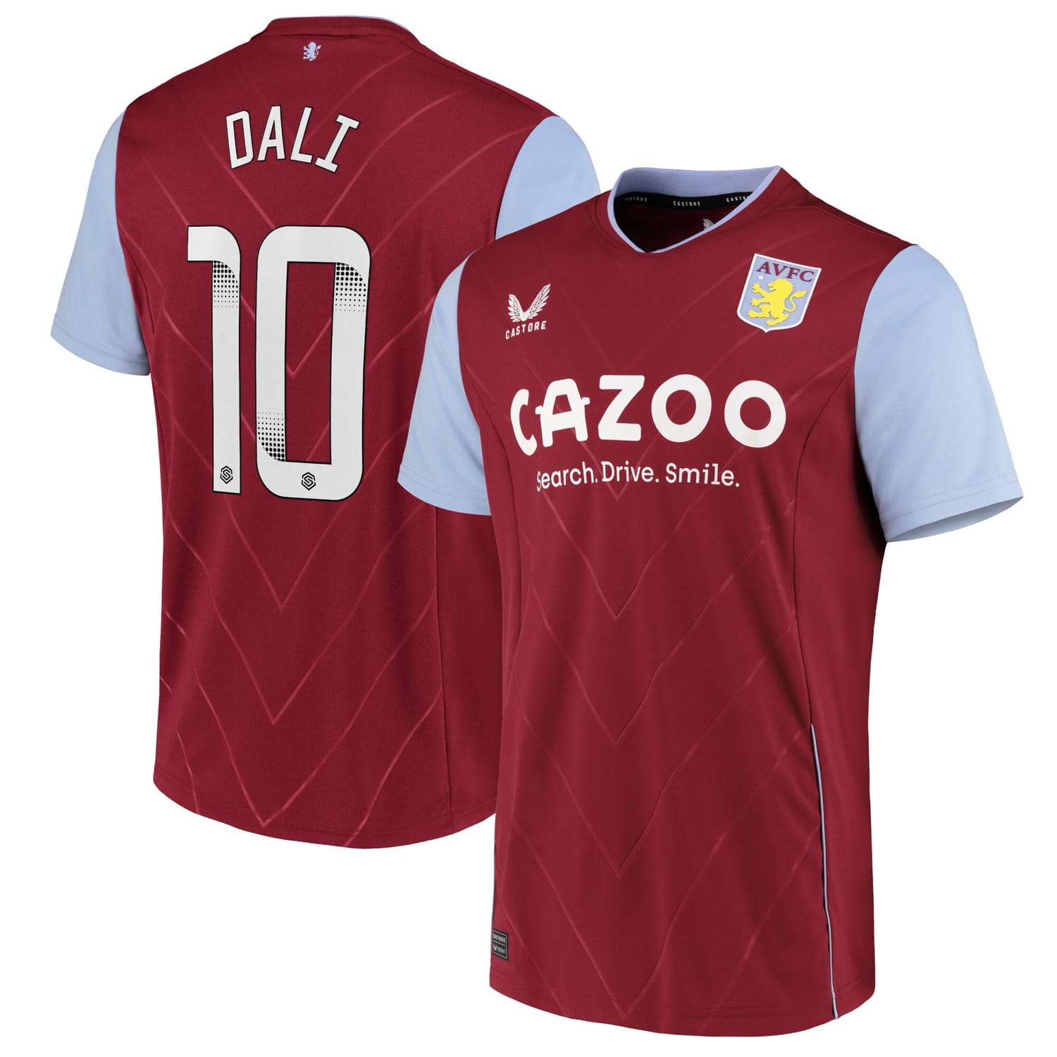 Premier League Aston Villa Home WSL Jersey Shirt 2022-23 player Kenza Dali 10 printing for Men