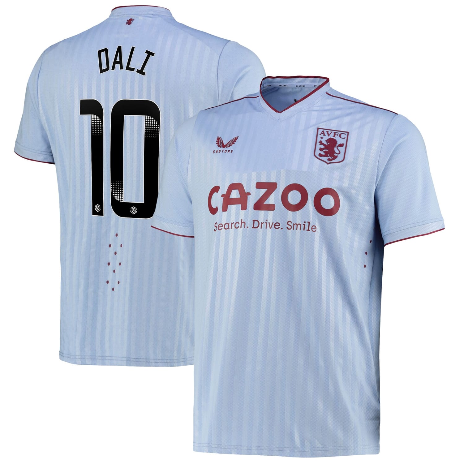 Premier League Aston Villa Away WSL Pro Jersey Shirt 2022-23 player Kenza Dali 10 printing for Men